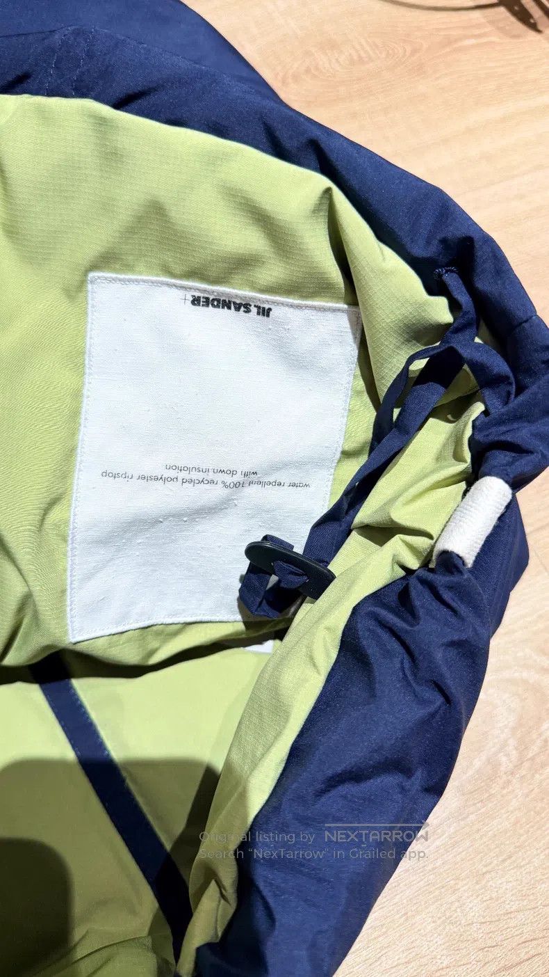Jil Sander Jil Sander Blue goose down down jacket Size US S / EU 44-46 / 1 - 5 Thumbnail