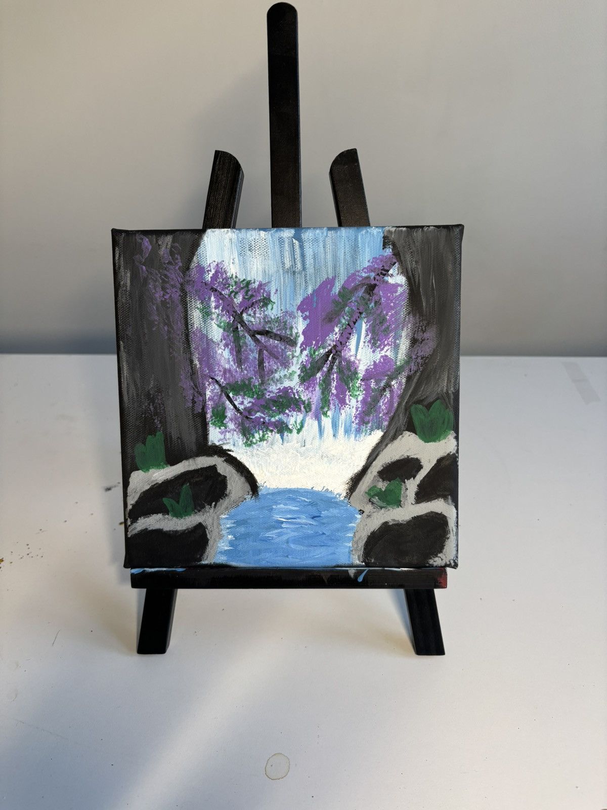 Handmade Held Stillness - Original panting Size ONE SIZE - 1 Thumbnail