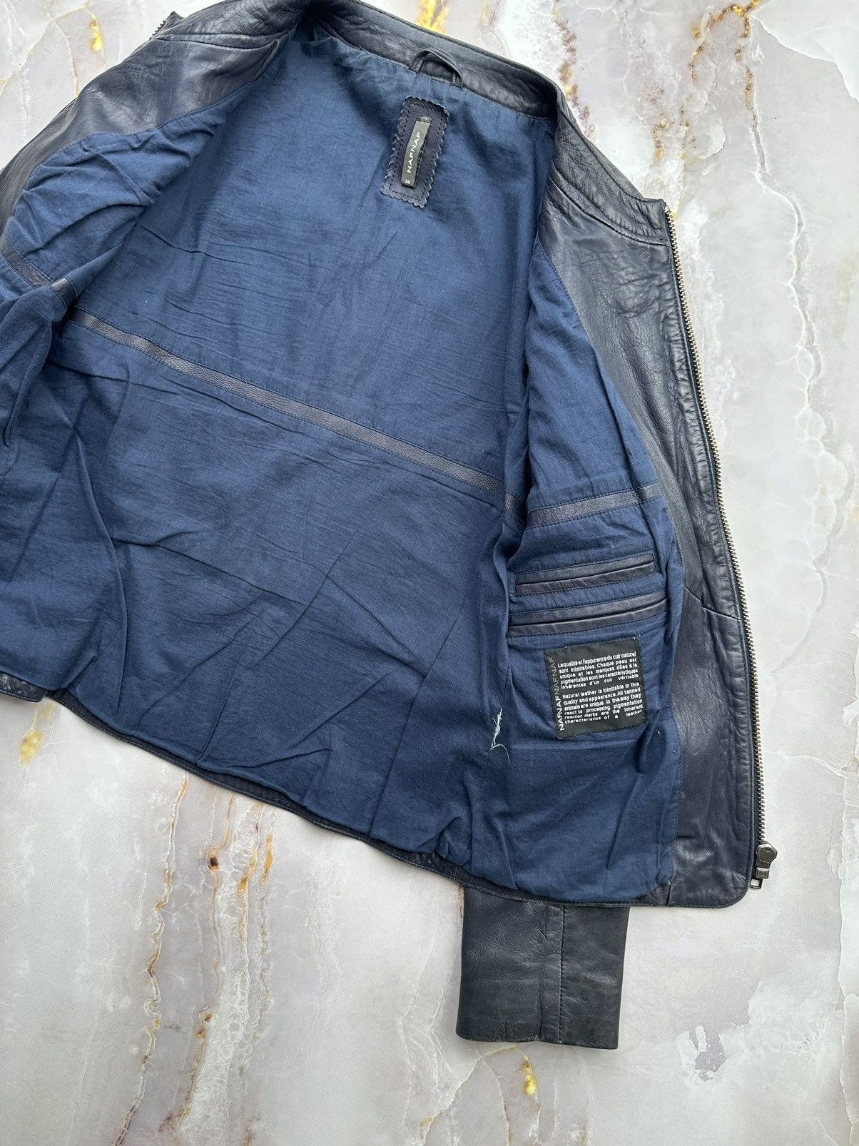 Japanese Brand Vintage Leather Jacket Size XS / US 0-2 / IT 36-38 - 6 Thumbnail