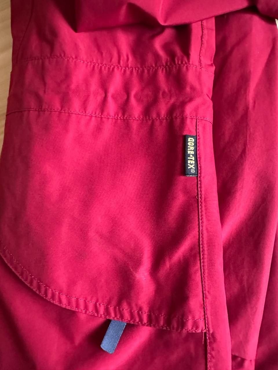 Berghaus Berghaus Gore-Tex Hooded Outdoor Jacket Red Waterproof Size XL / US 12-14 / IT 48-50 - 16 Thumbnail