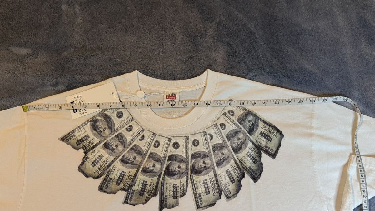 Maison Margiela × Supreme Supreme x Maison Margiela Money Tee XXL Size US XXL / EU 58 / 5 - 12 Thumbnail