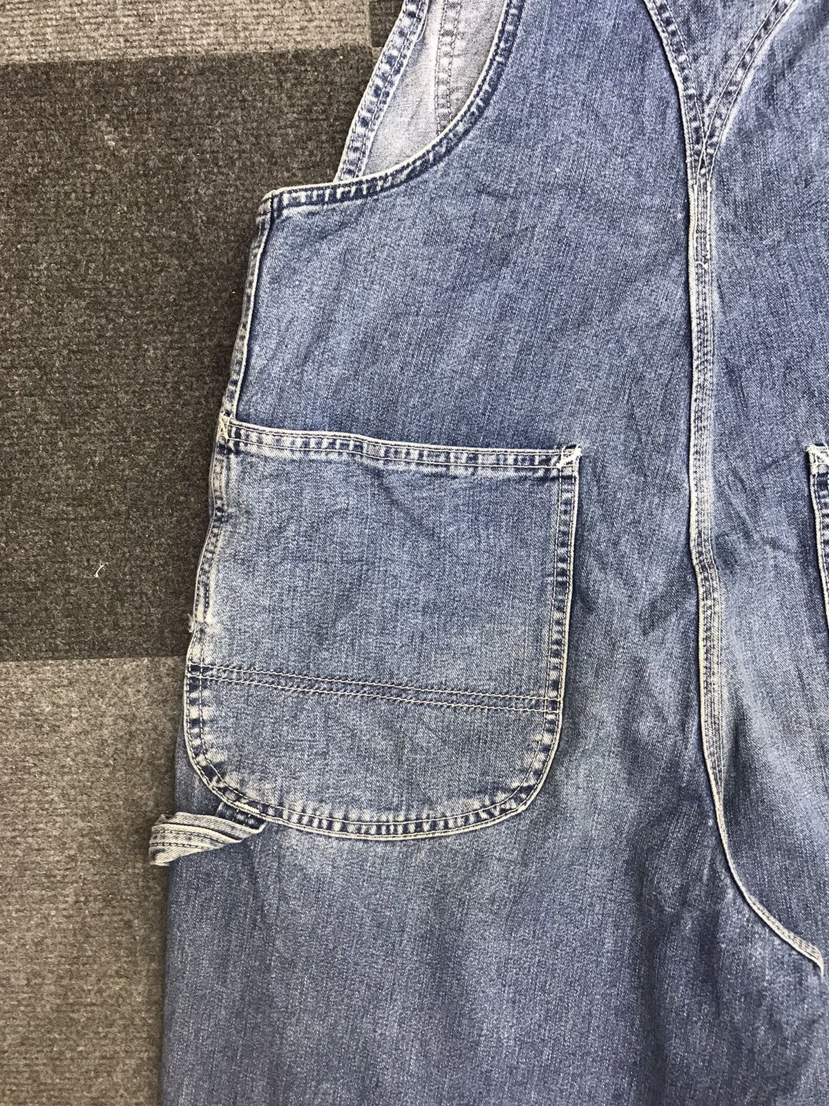 Lee × Vintage Vintage Lee Denim Overall Size US 33 - 15 Thumbnail