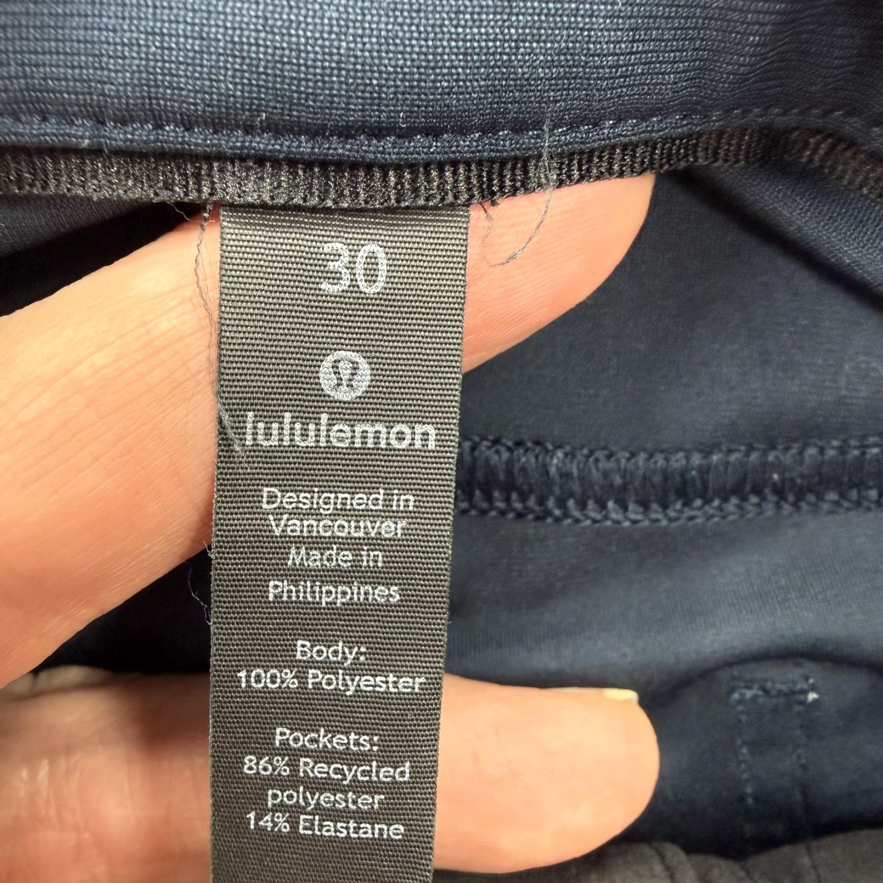 Lululemon Lululemon Pants Mens 30 Slim 33 Blue 5 Pocket Chino Casual Straight Leg Zipper Button 5-Pocket Size US 30 / EU 46 - 3 Thumbnail