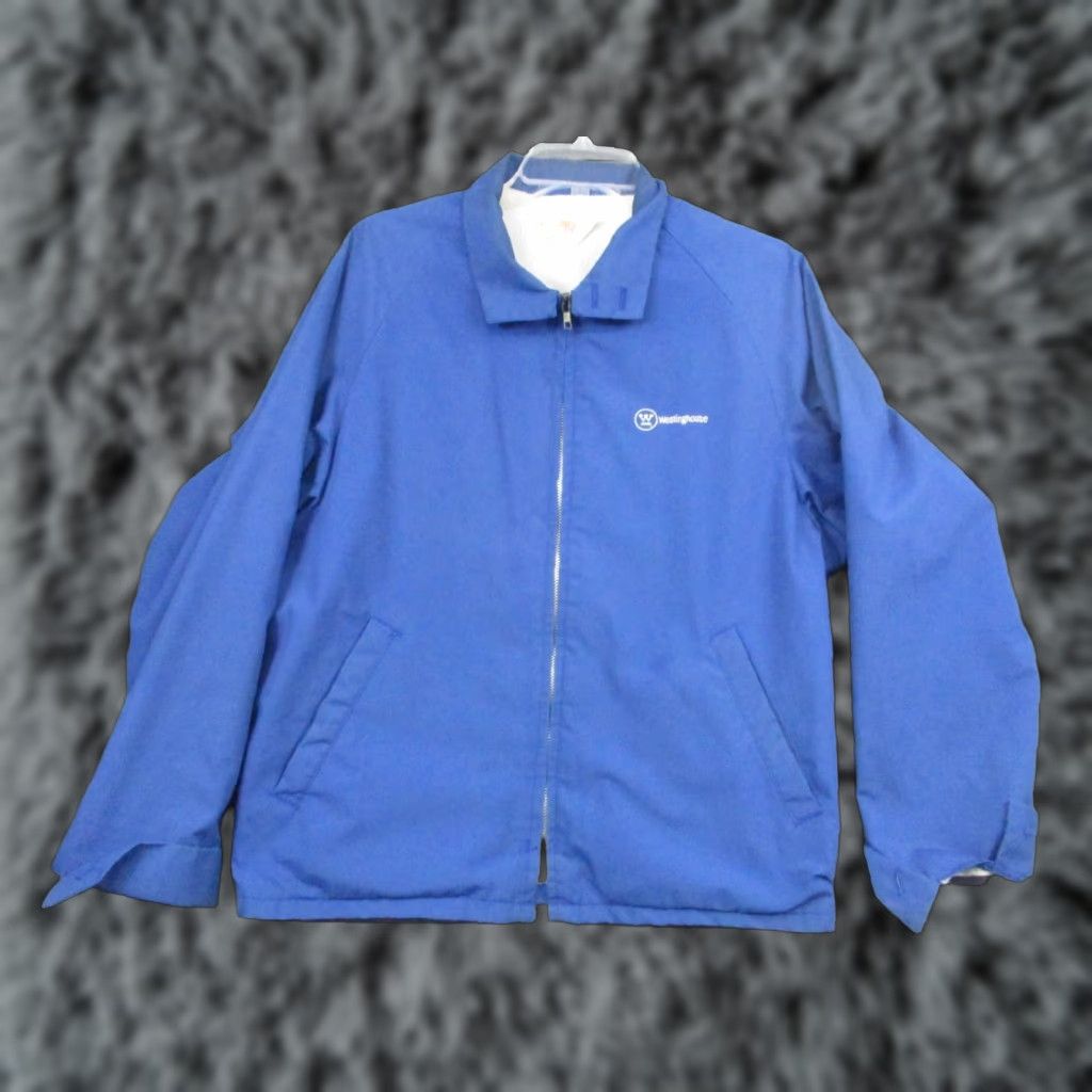 Vintage VINTAGE King Louie Jacket Large Blue Pro Fit Westinghouse Made USA Mens Jacket Size US L / EU 52-54 / 3 - 1 Thumbnail