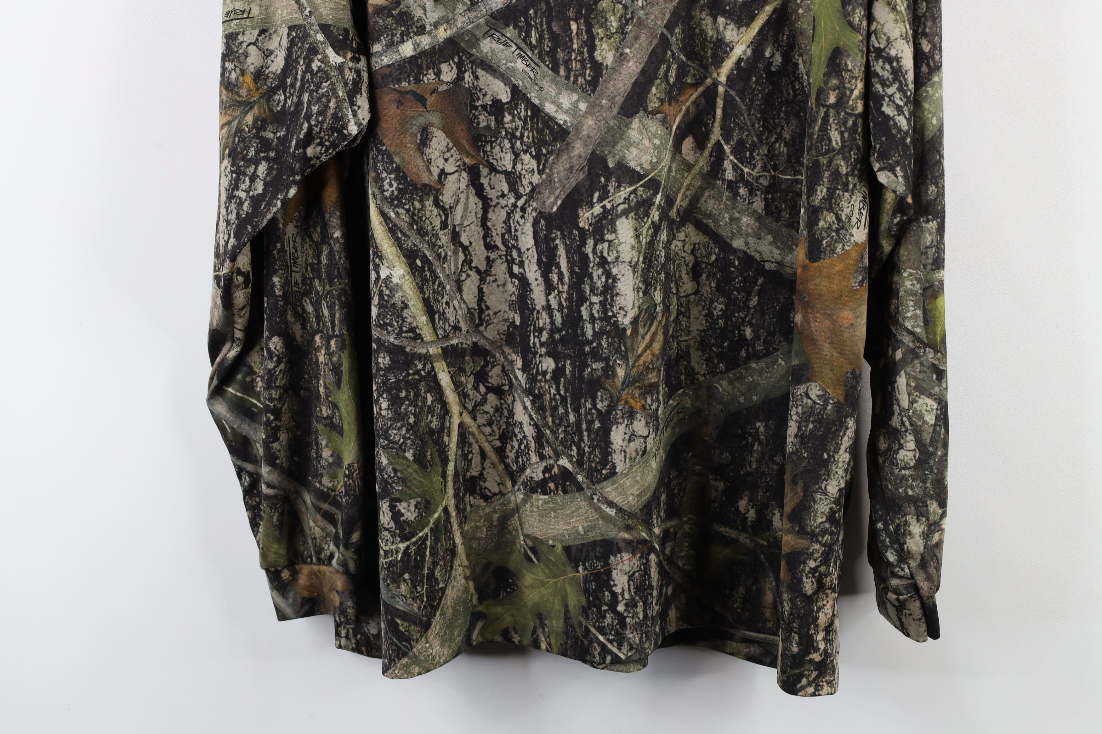 Vintage Vintage 90s World Cup Soccer Camouflage Long Sleeve T-Shirt Size US XL / EU 56 / 4 - 10 Thumbnail
