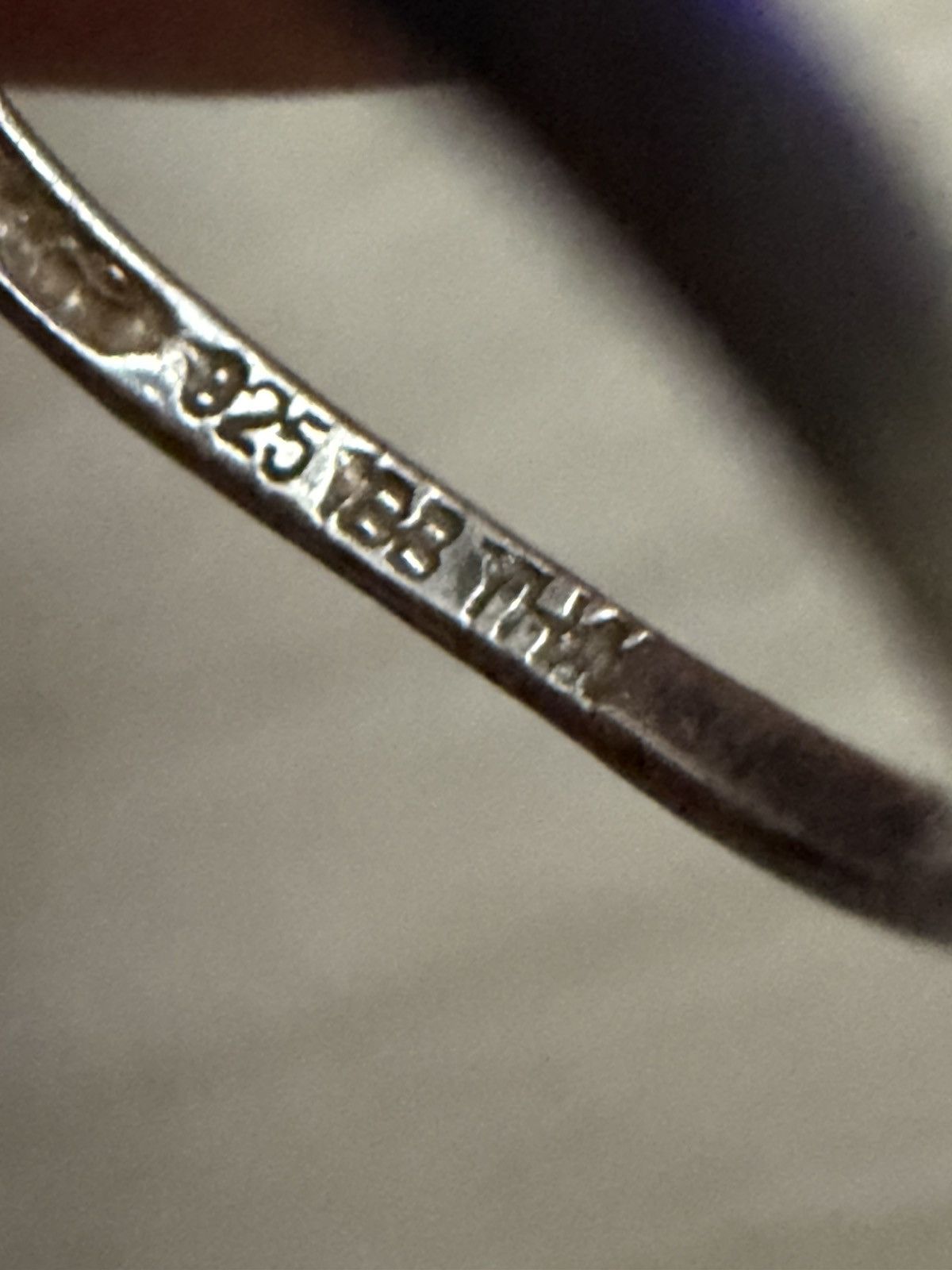 Vintage Vintage Silver 925 IBB Thailand Modernist Minimalist Sz 7.75 Size ONE SIZE - 6 Thumbnail