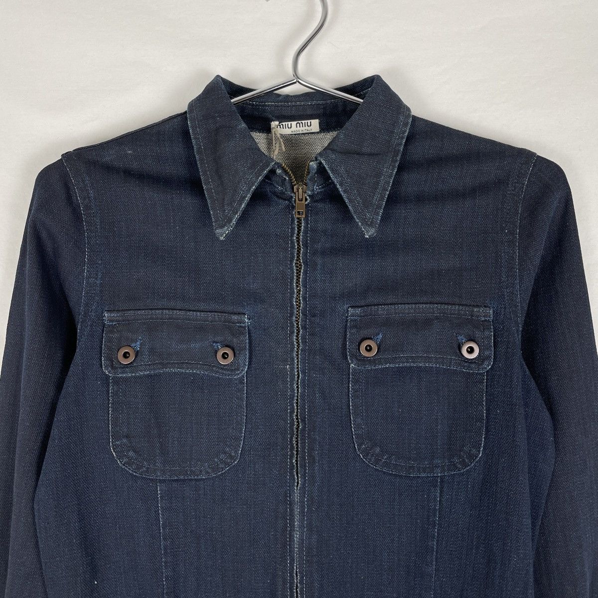 Miu Miu MIU MIU DENIM BOILER SUIT Size 25" / US 0 / IT 36 - 2 Thumbnail
