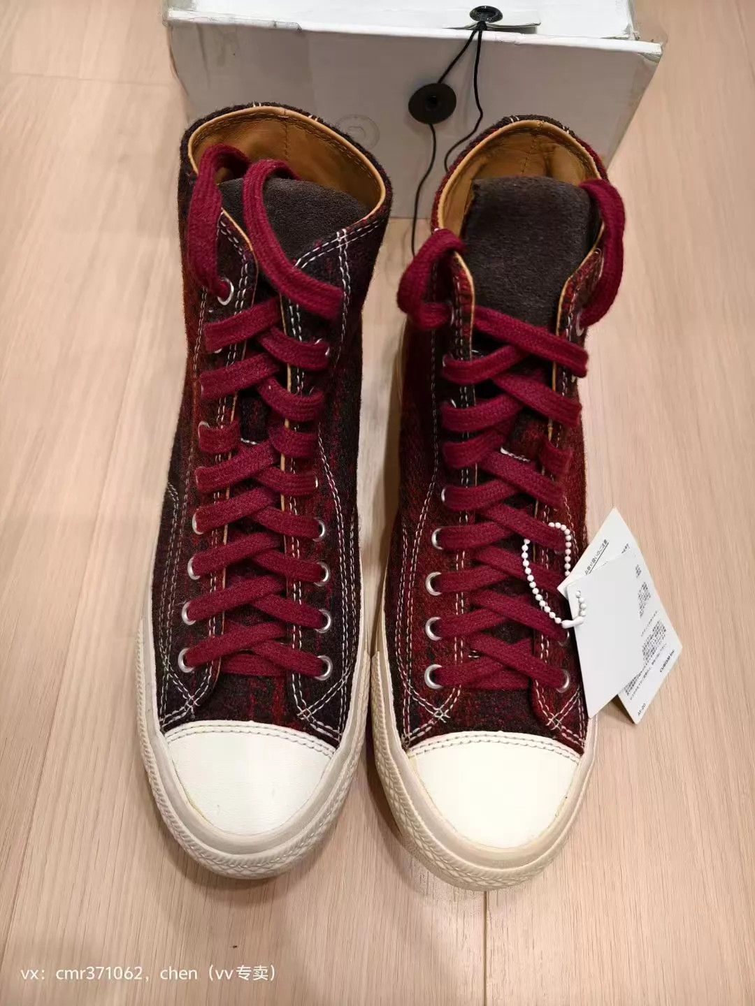 Visvim visvim 16aw skagway hi buffalo ck new red 8 Size US 8 / EU 41 - 1 Thumbnail
