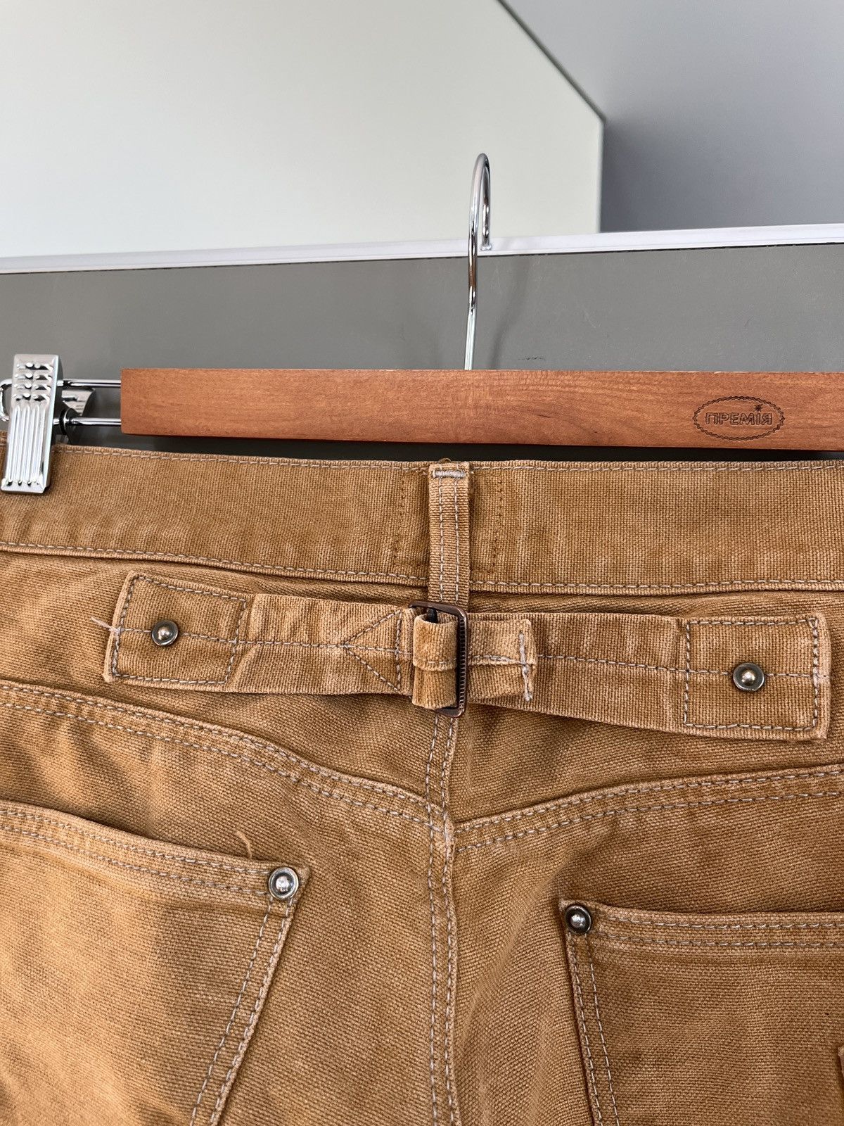 Carhartt Carhartt Roper Heavy Duck Canvas Back Cinch Pants Size US 31 - 13 Thumbnail