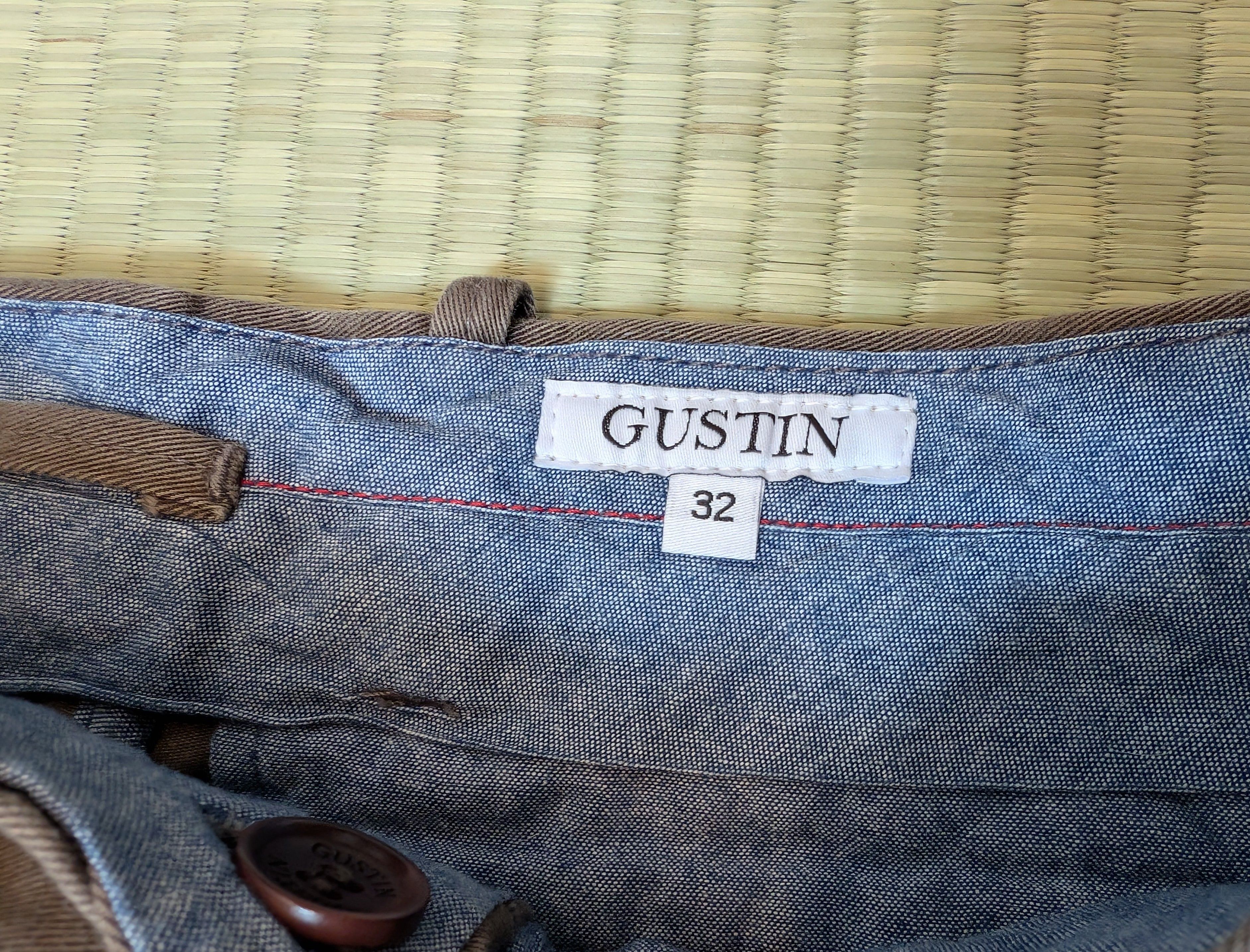 Gustin Gustin #3 Japan Brown Chinos Slim Fit Men's Size 32 Size US 32 / EU 48 - 3 Thumbnail