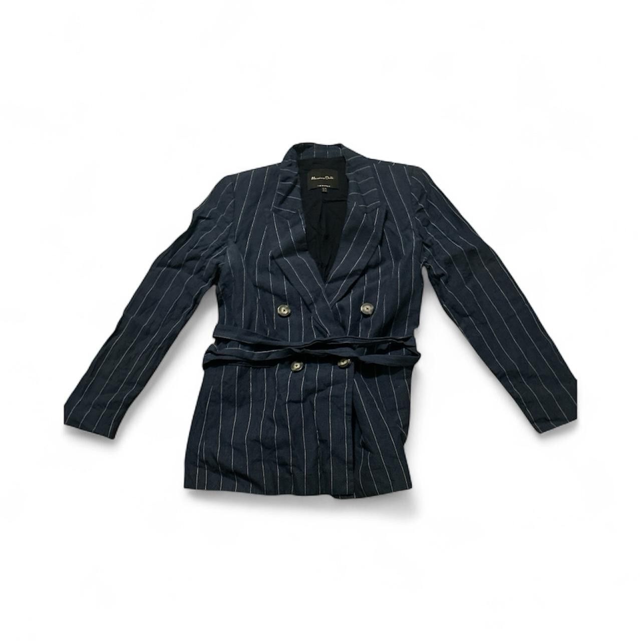 Massimo Dutti Massimo Dutti Pinstripe Blazer Size S / US 4 / IT 40 - 1 Preview