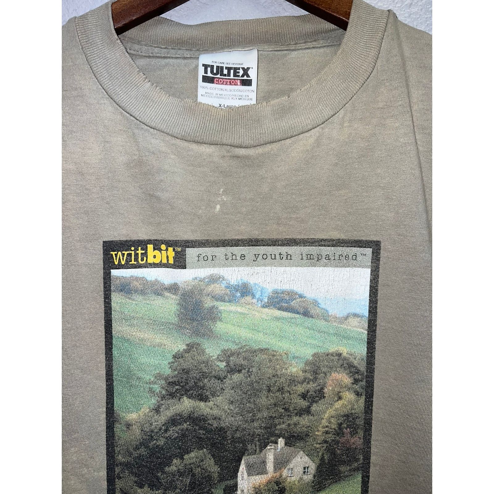 Tultex Vintage Witbit Shirt Youth Impaired Hill Cartoon Comic XL Size US XL / EU 56 / 4 - 2 Thumbnail
