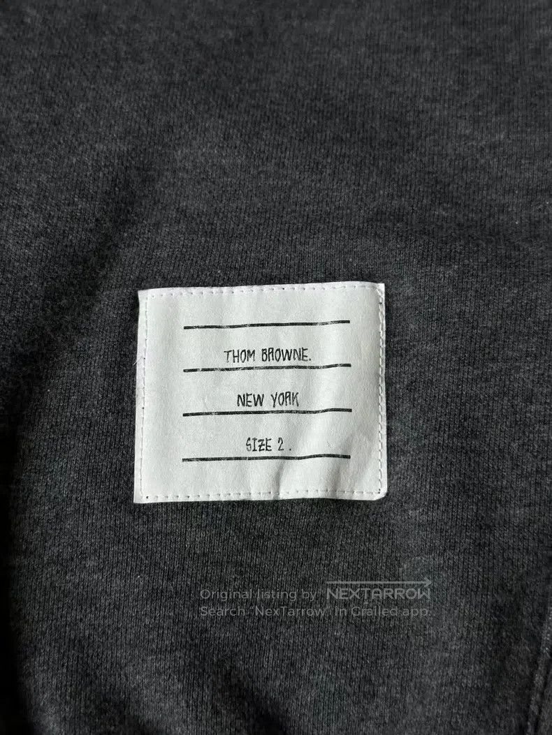 Thom Browne Thom Browne size 2 Dark Gray Knit Sweatpants Size US 27 - 4 Thumbnail