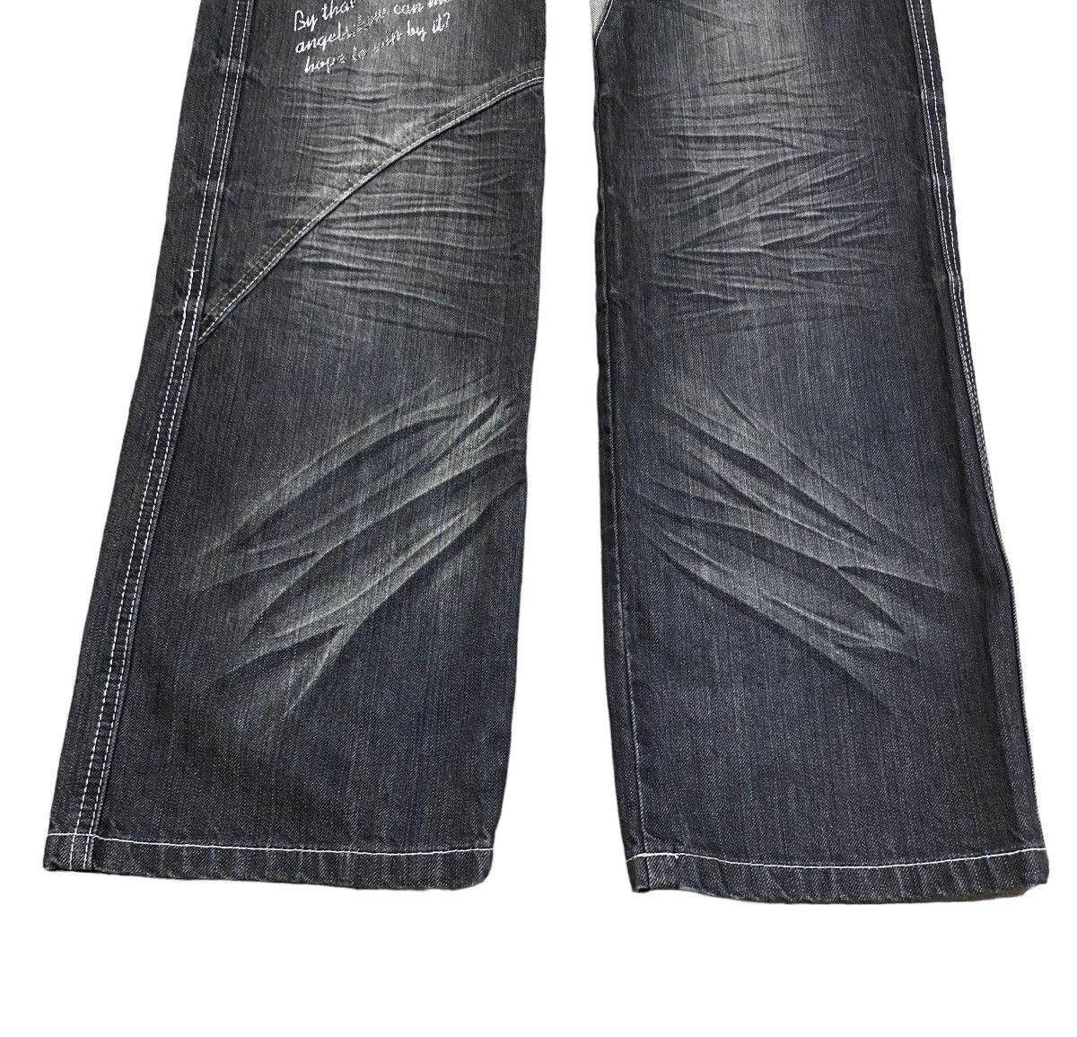 Japanese Brand × Le Grande Bleu (L.G.B.) Rare Design Vintage Japanese Brand Paddling Jeans 2000s Size US 29 - 4 Thumbnail
