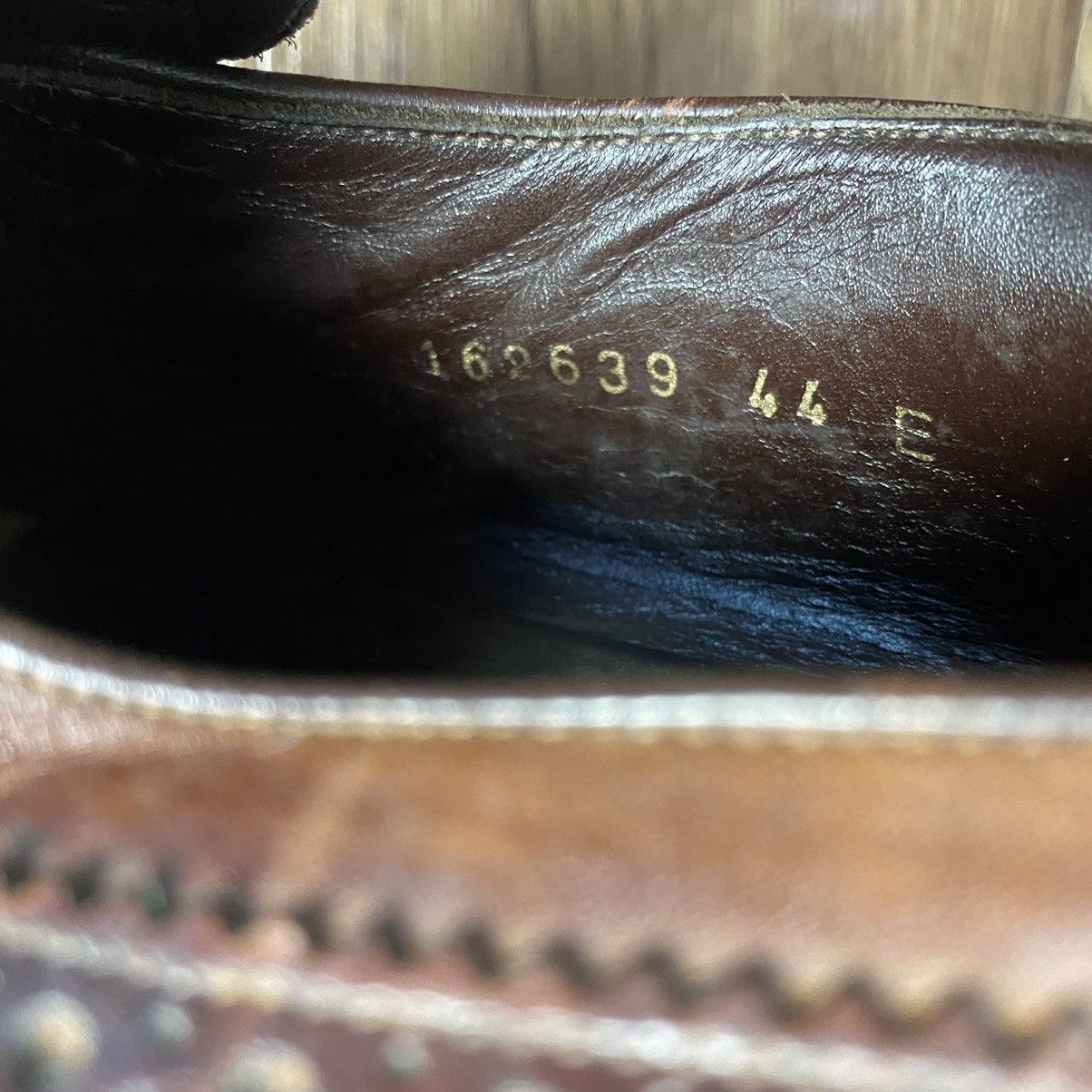 Gucci Gucci Vintage Brown Loafers 162639 Size US 11 / EU 44 - 9 Thumbnail