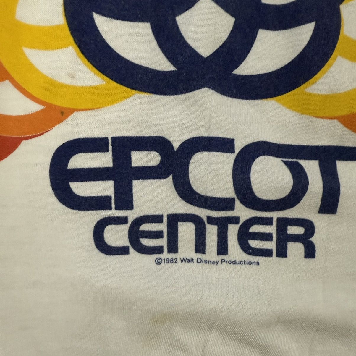 Disney Vintage 1982 EPCOT Center Raglan Tee Size L Size US L / EU 52-54 / 3 - 3 Thumbnail