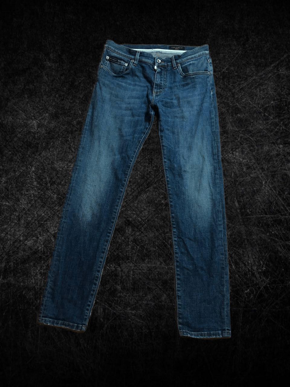 Dolce & Gabbana Dolce & Gabbana Distressed Slim-Fit Jeans Size US 30 / EU 46 - 1 Thumbnail