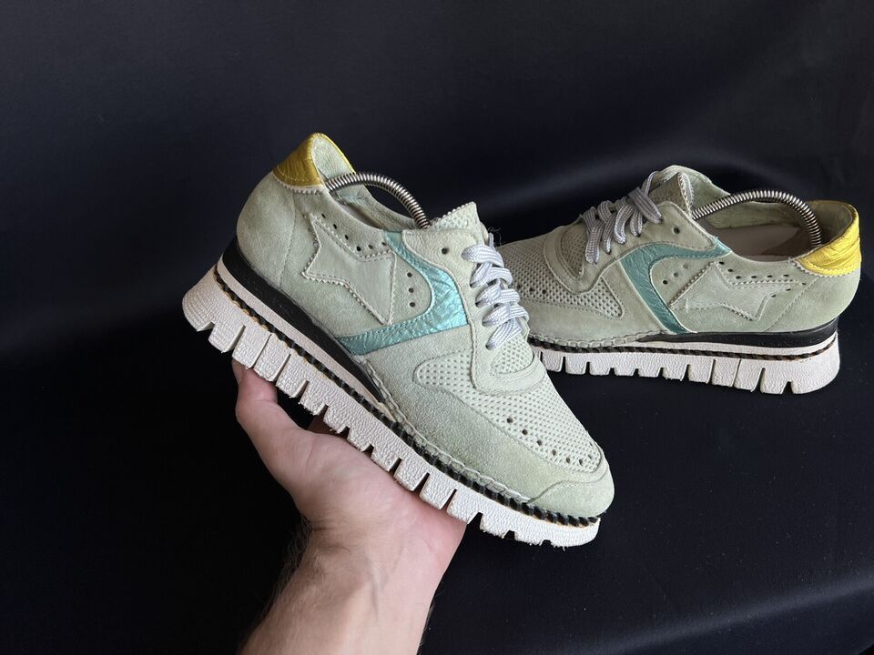 A.S.98 A.S.98 Women's Sneakers Suede Low Top Size 36 Size US 6 / IT 36 - 1 Thumbnail