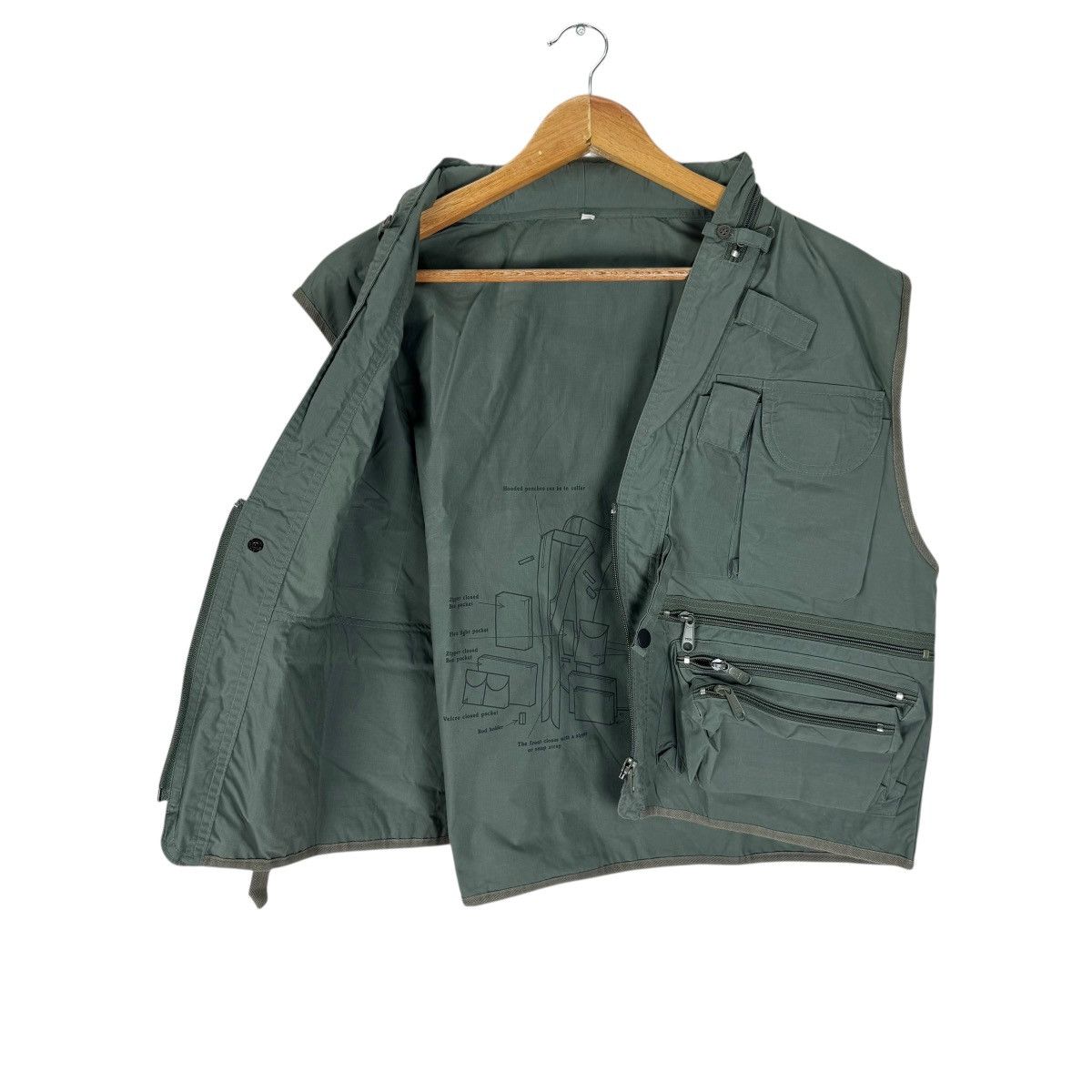 Japanese Brand 🌟TENSON PRO STAFF HOODIE TACTICAL COMBAT VEST Size US M / EU 48-50 / 2 - 9 Thumbnail