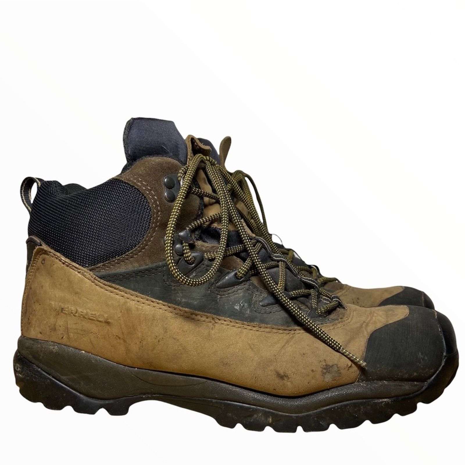 image of Merrell Millenium M2 Blast Tan Wear Them Out Vibram Hiking Shoes, Men's (Size 12)