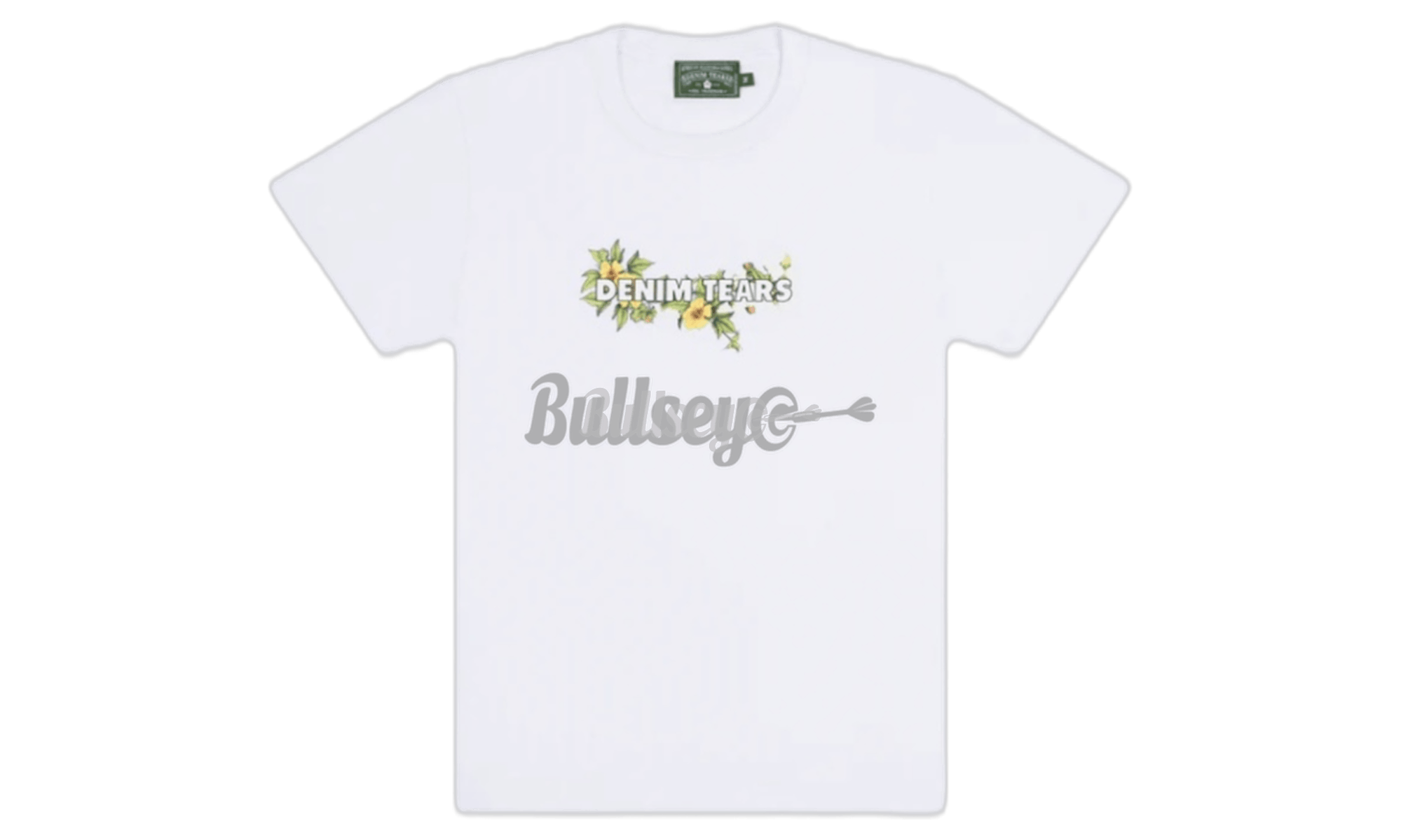 DENIM TEARS Floral Logo White T-Shirt Size US L / EU 52-54 / 3 - 1 Thumbnail
