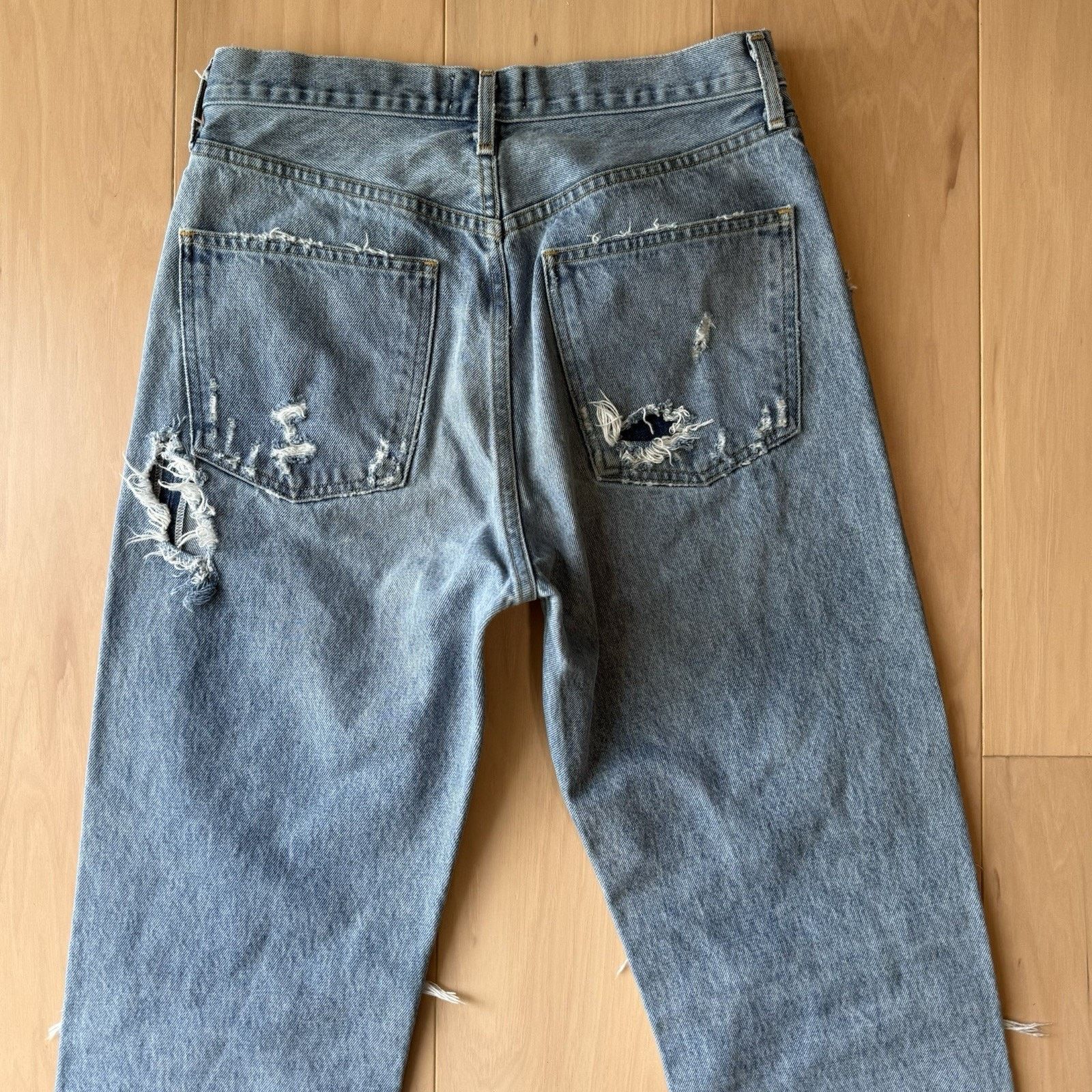 Agolde Agolde 90s Pinch Waist Jeans 29 Blue Medium Wash High Rise Size 29" - 7 Thumbnail