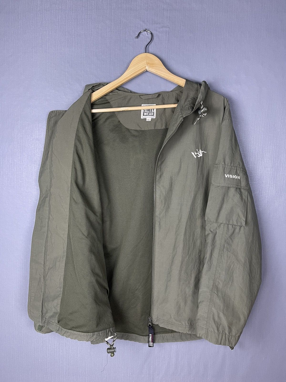 Vintage × Vision Streetwear Vintage Vision Streetwear Skate Hoodie Jacket Size US L / EU 52-54 / 3 - 8 Thumbnail