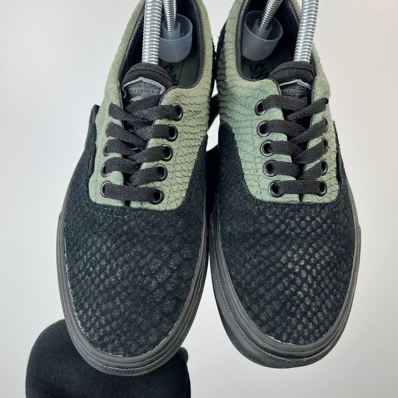 Vans VansXHarry Potter Slytherin Era Sneakers Black Green Mens 39 Size US 6.5 / EU 39-40 - 2 Thumbnail