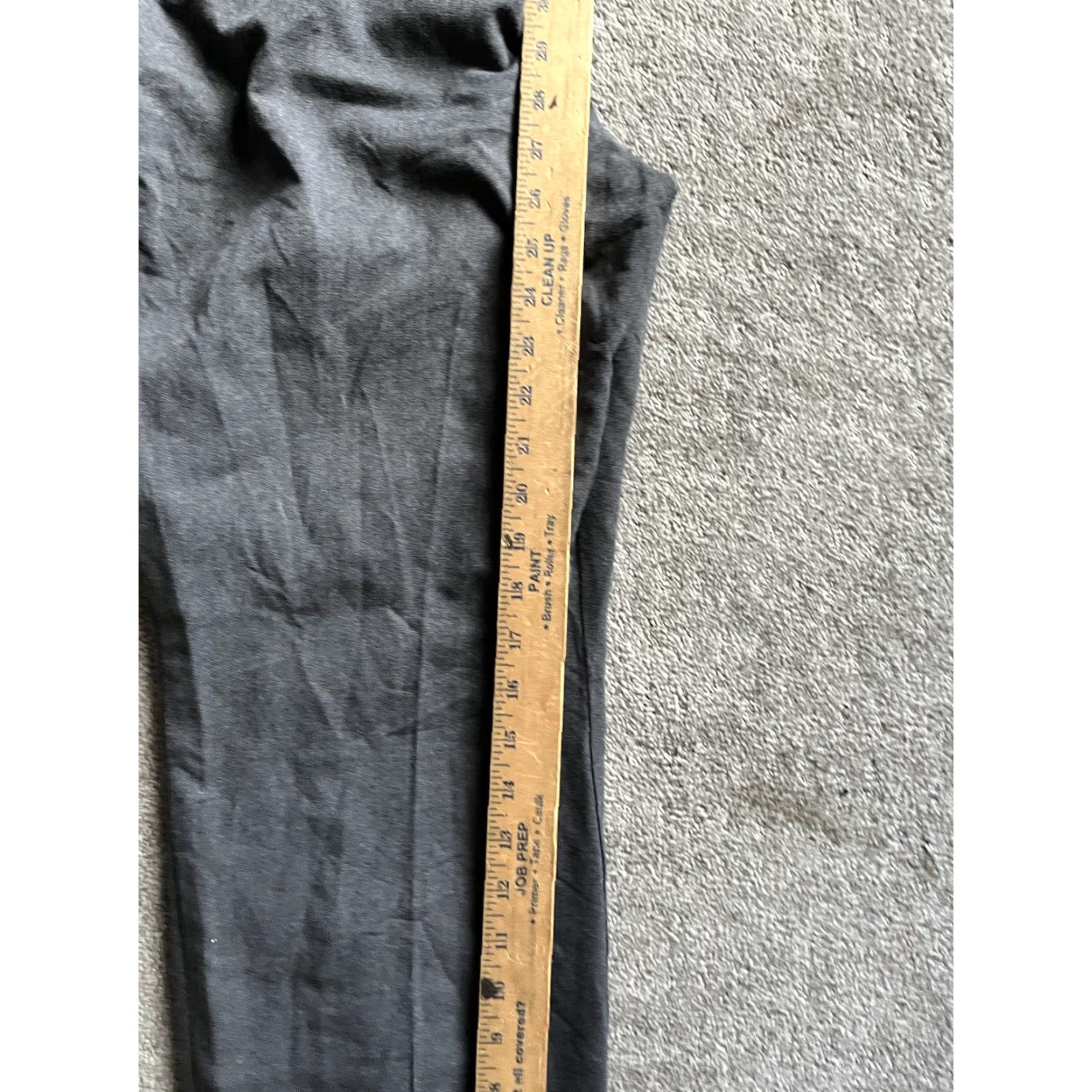 H&M H&M Womens Pants Chino Style Skinny Leg 10 Dark Gray Pocket Design Button Zipper Cotton Blend Regular Womens 29 In Inseam Size 32" / US 10 / IT 46 - 6 Thumbnail