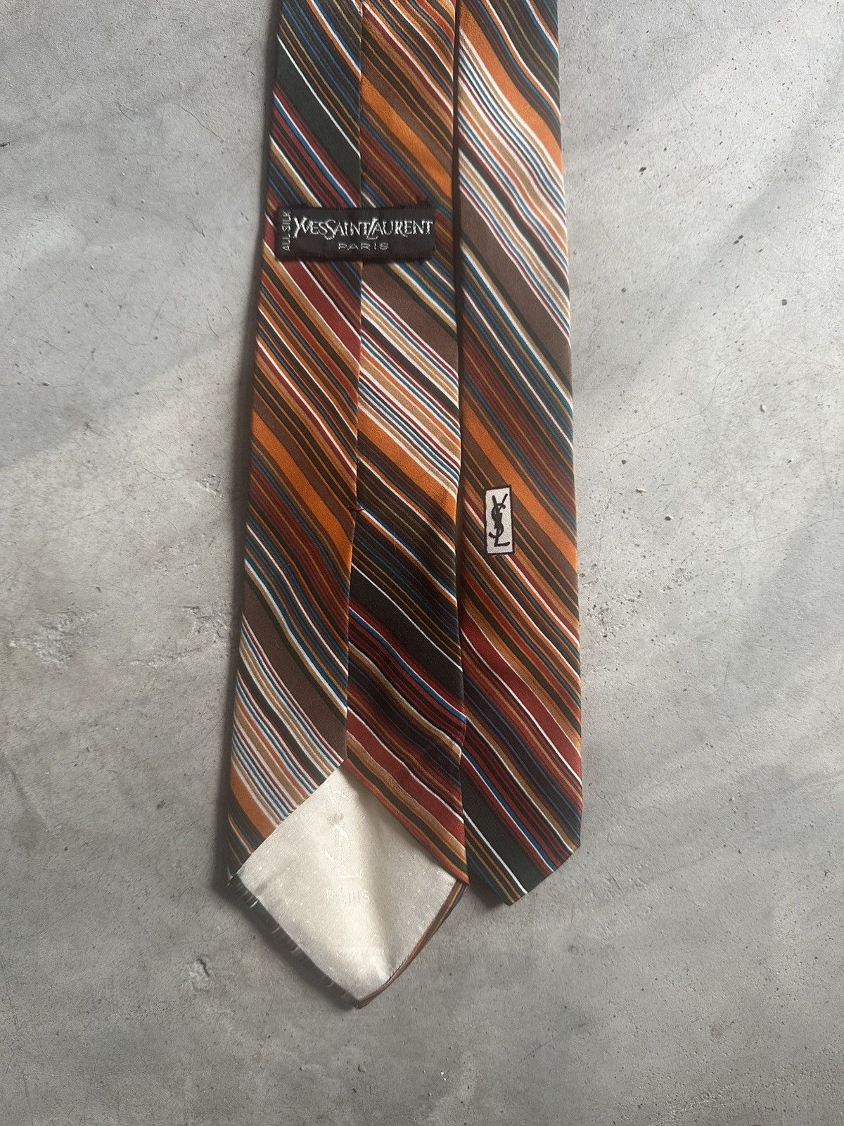 Yves Saint Laurent Yves Saint Laurent Tie Size ONE SIZE - 4 Thumbnail
