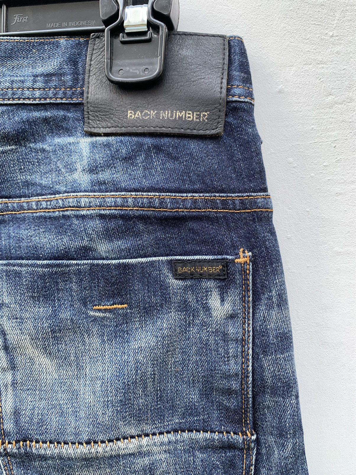 Japanese Brand Back number tokyo lightning jeans Size US 28 / EU 44 - 7 Thumbnail