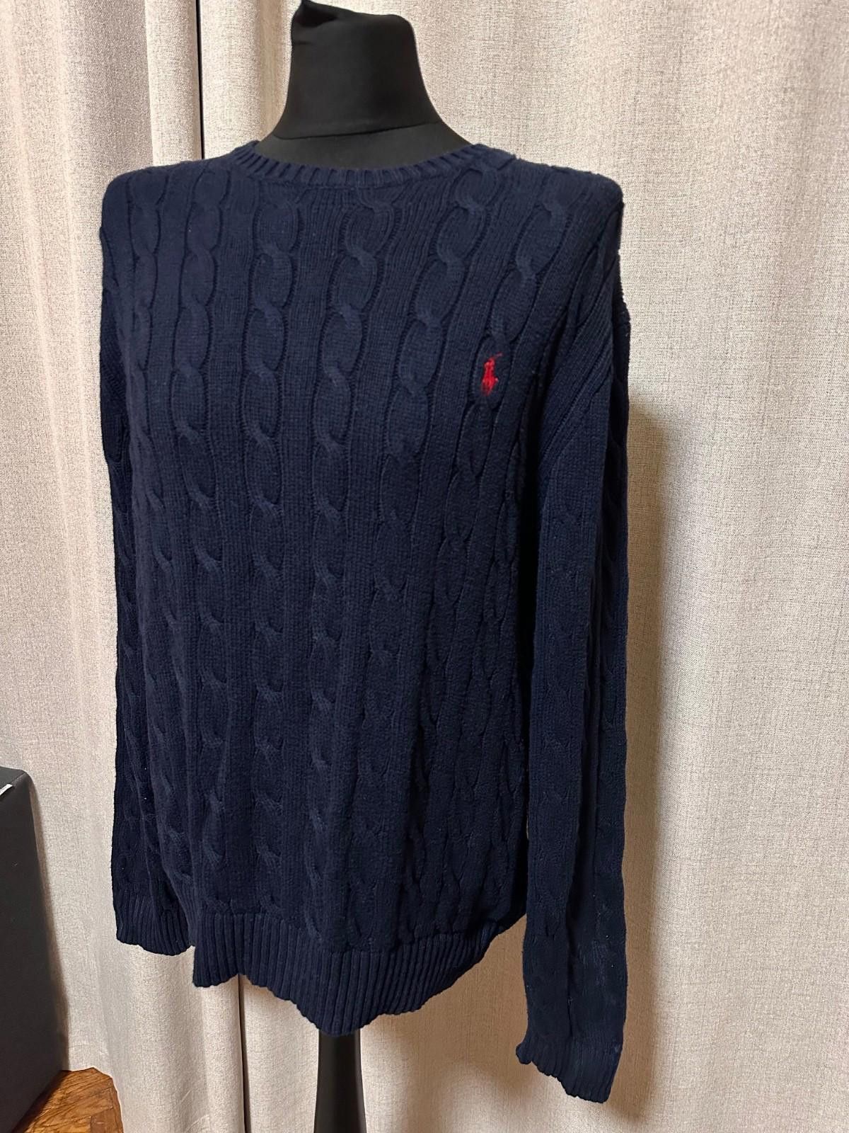Polo Ralph Lauren Polo Ralph Lauren Cable Knit Sweater Men Size XL Logo Jumper Size US XL / EU 56 / 4 - 3 Thumbnail
