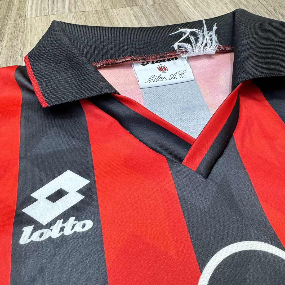 Lotto Sport × Vintage AC Milan 94/95 home shirt #18 Baggio Size US M / EU 48-50 / 2 - 5 Thumbnail