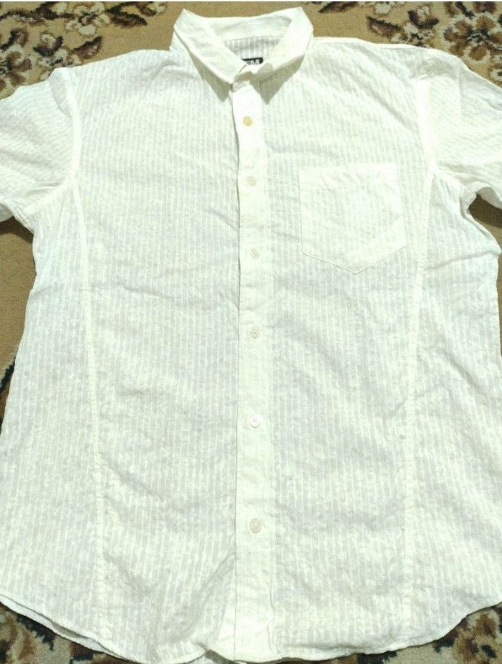 PPFM PPFM White Flower Shirt Size US M / EU 48-50 / 2 - 5 Thumbnail