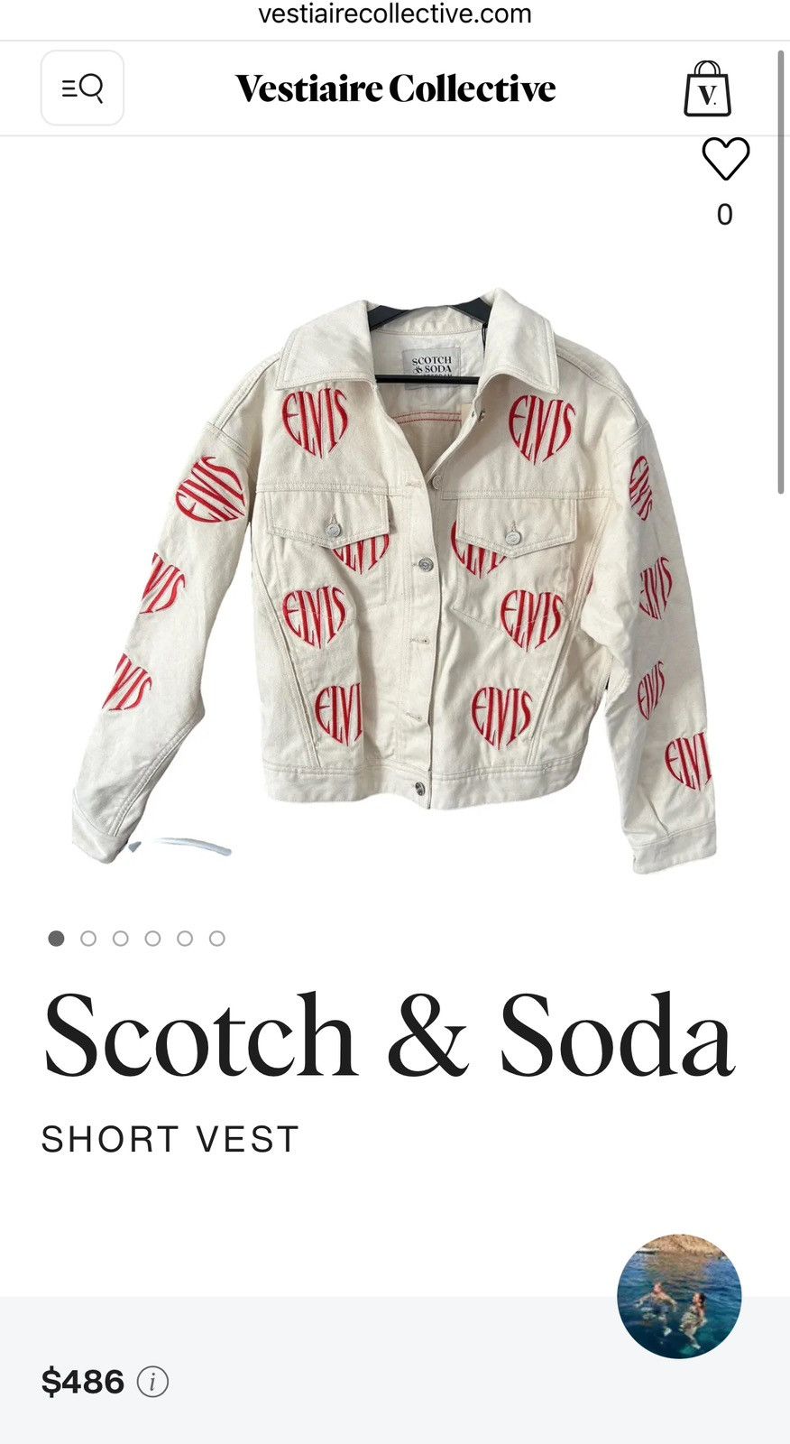 Scotch & Soda ELVIS DENIM JACKET Size M / US 6-8 / IT 42-44 - 1 Thumbnail