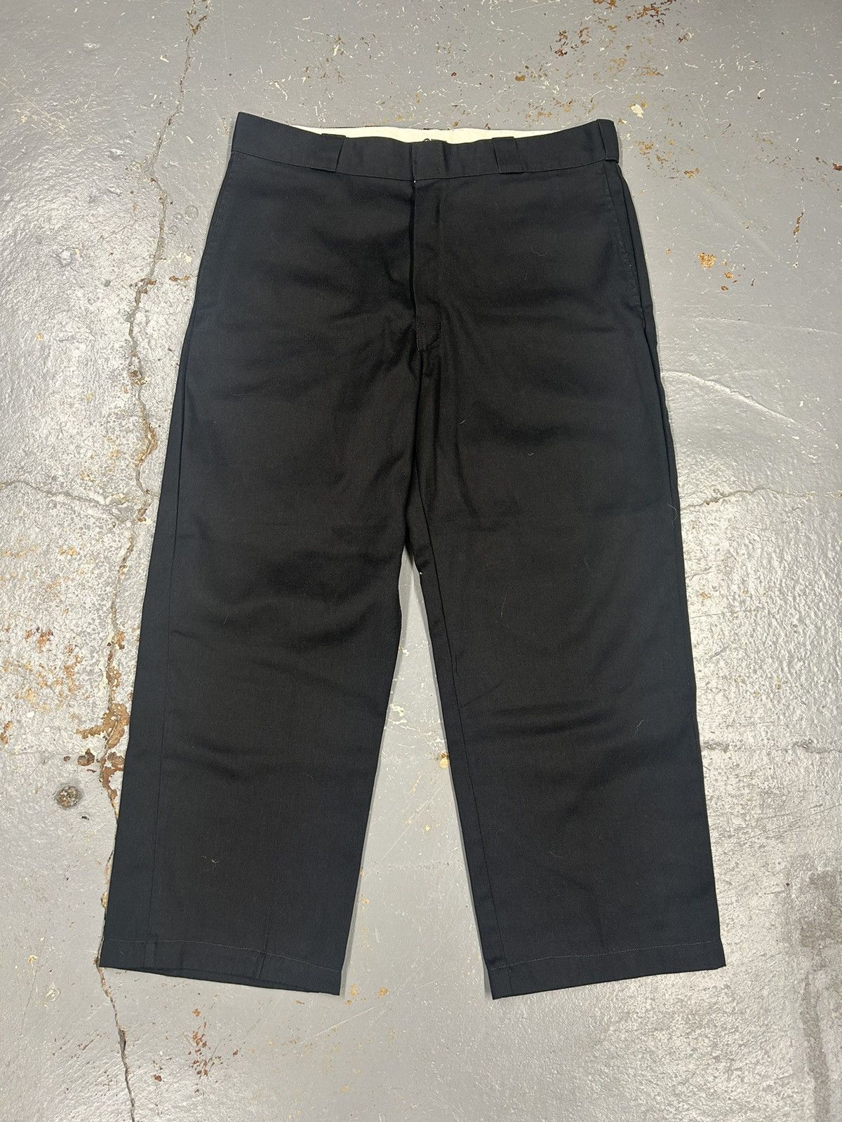 Dickies × Vintage Crazy Y2K Essential Black Dickies 874 Straight Fit Pants Size US 34 / EU 50 - 1 Thumbnail