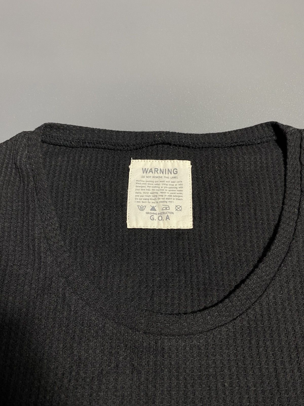 GOA GOA Thermal Knit Longsleeve Size US M / EU 48-50 / 2 - 2 Thumbnail