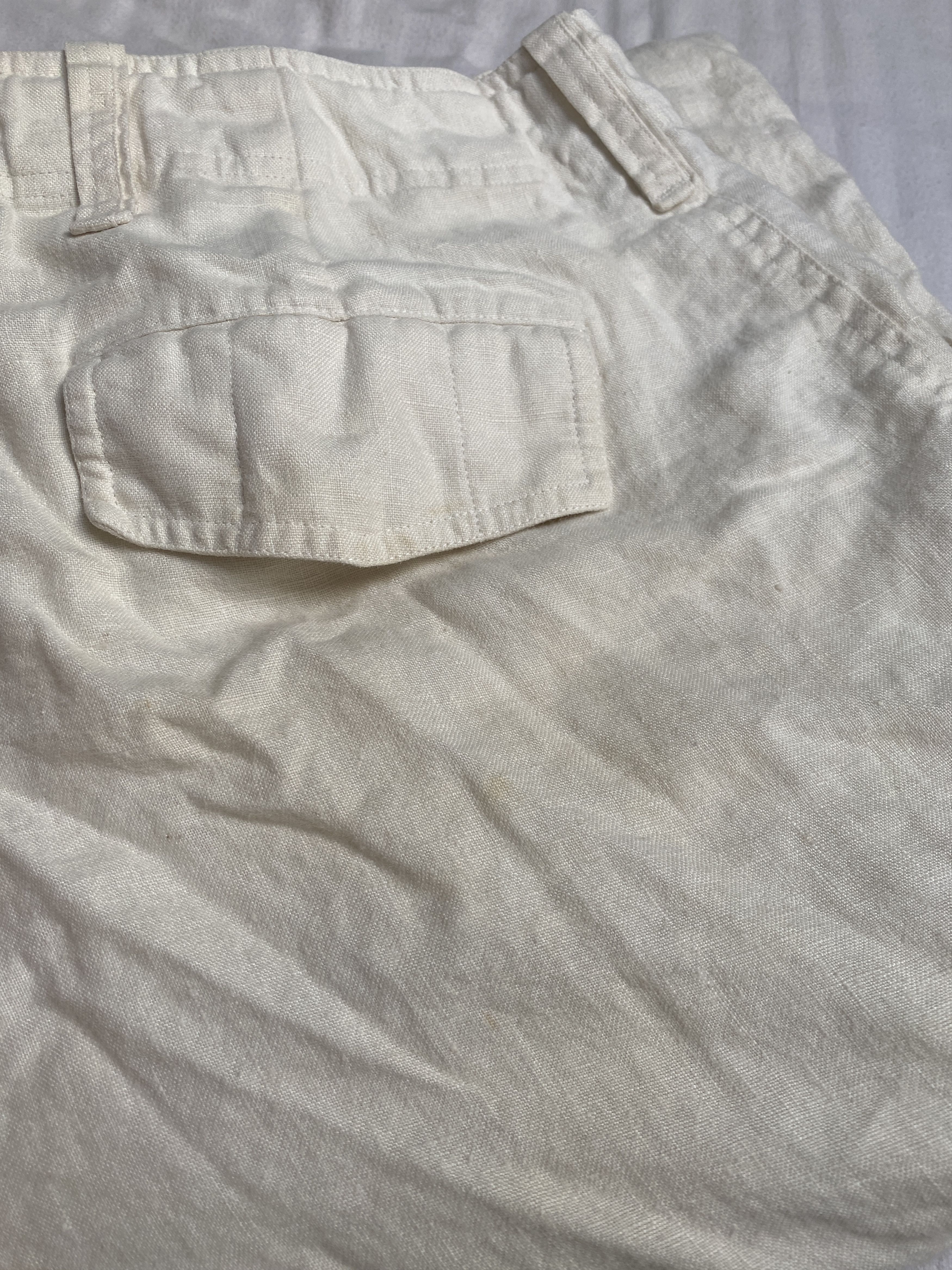Burberry Burberry linen casual pants pockets Size US 33 - 9 Thumbnail