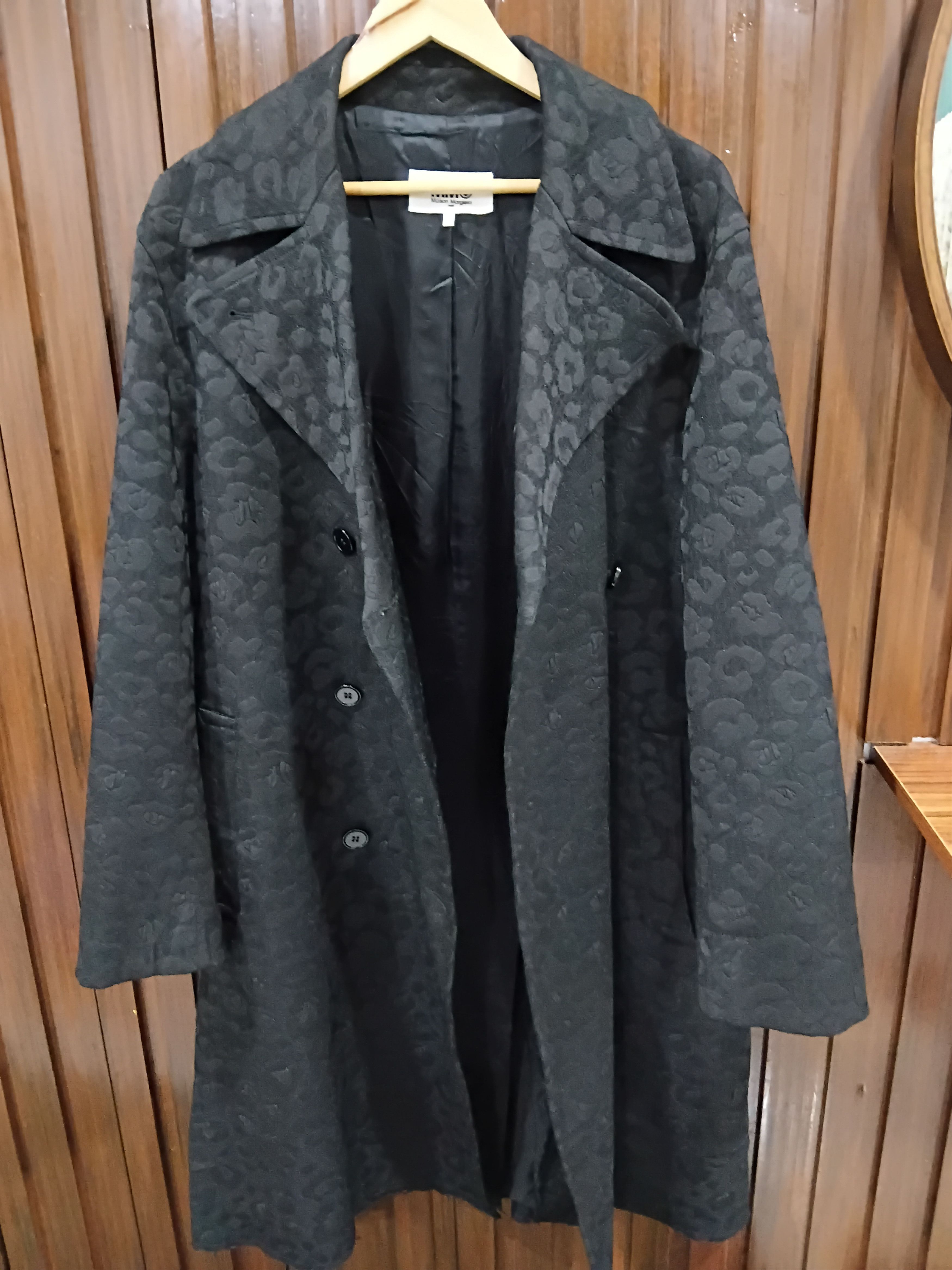 Maison Margiela MM6 Maison Margiela Leopard Print Jacquard Woven Coat Size XS / US 0-2 / IT 36-38 - 4 Thumbnail