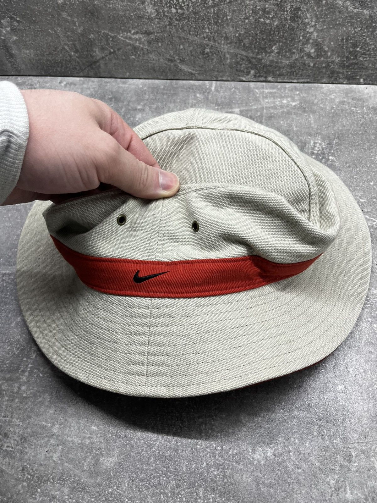 Nike Vintage NIKE Bucket Hat One Size Retro Rare Size ONE SIZE - 6 Thumbnail
