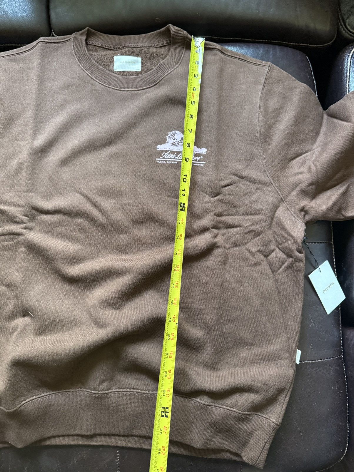 Aime Leon Dore Aime Leon Dore ALD Unisphere Crewneck Brown Sweatshirt XL Size US XL / EU 56 / 4 - 4 Thumbnail