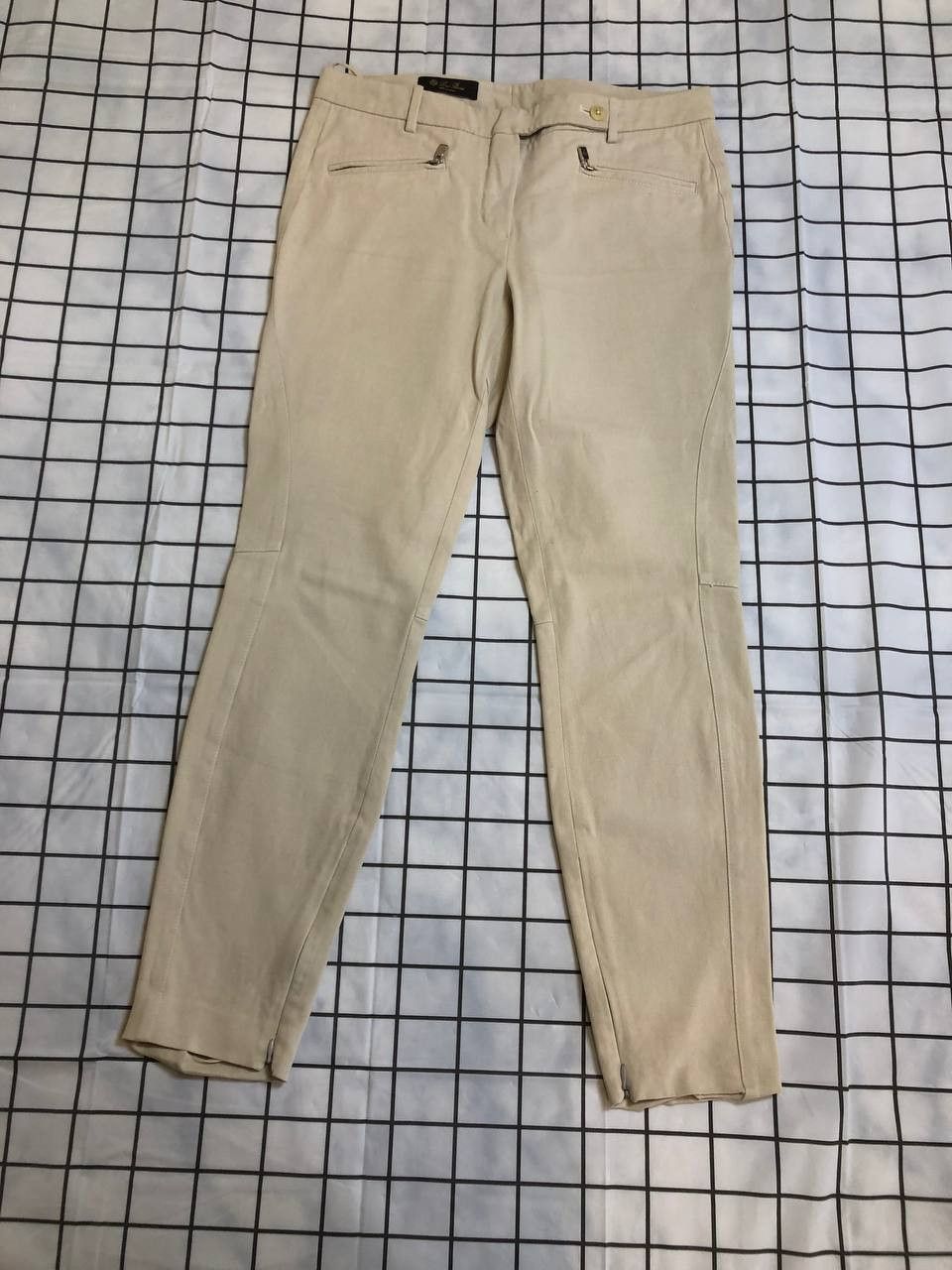 Loro Piana LORO PIANA SKINNY LEG PANT Size: 42 Size 28" / US 6 / IT 42 - 1 Thumbnail