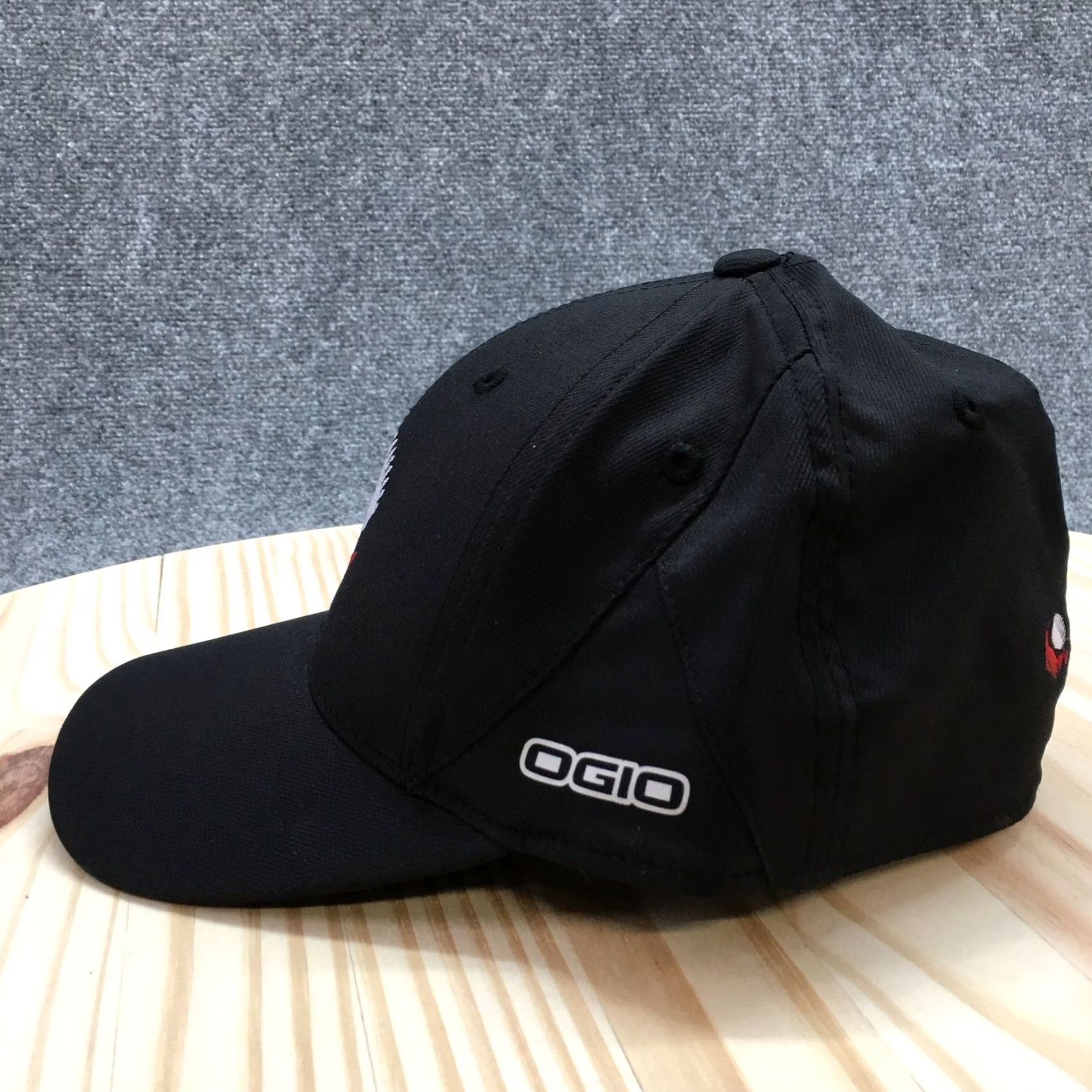 Vintage OGIO RAD Endurance Baseball Hat Mens Black L-XL Curved Brim Embroidered Logo Size ONE SIZE - 4 Thumbnail