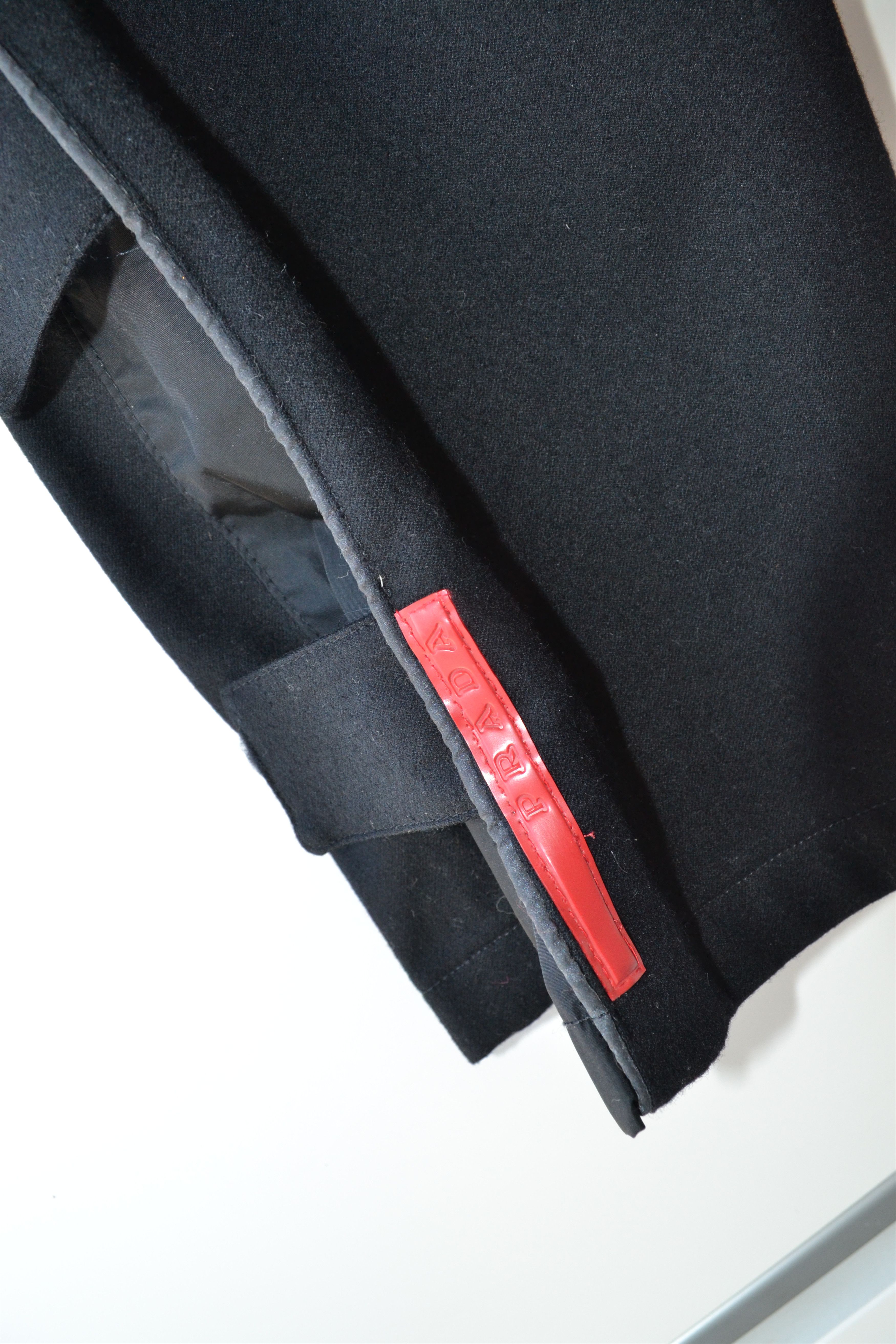 Prada PRADA Pants Velcro Trousers Zip Pockets Wool 1999 Red Tab Size US 34 / EU 50 - 13 Thumbnail