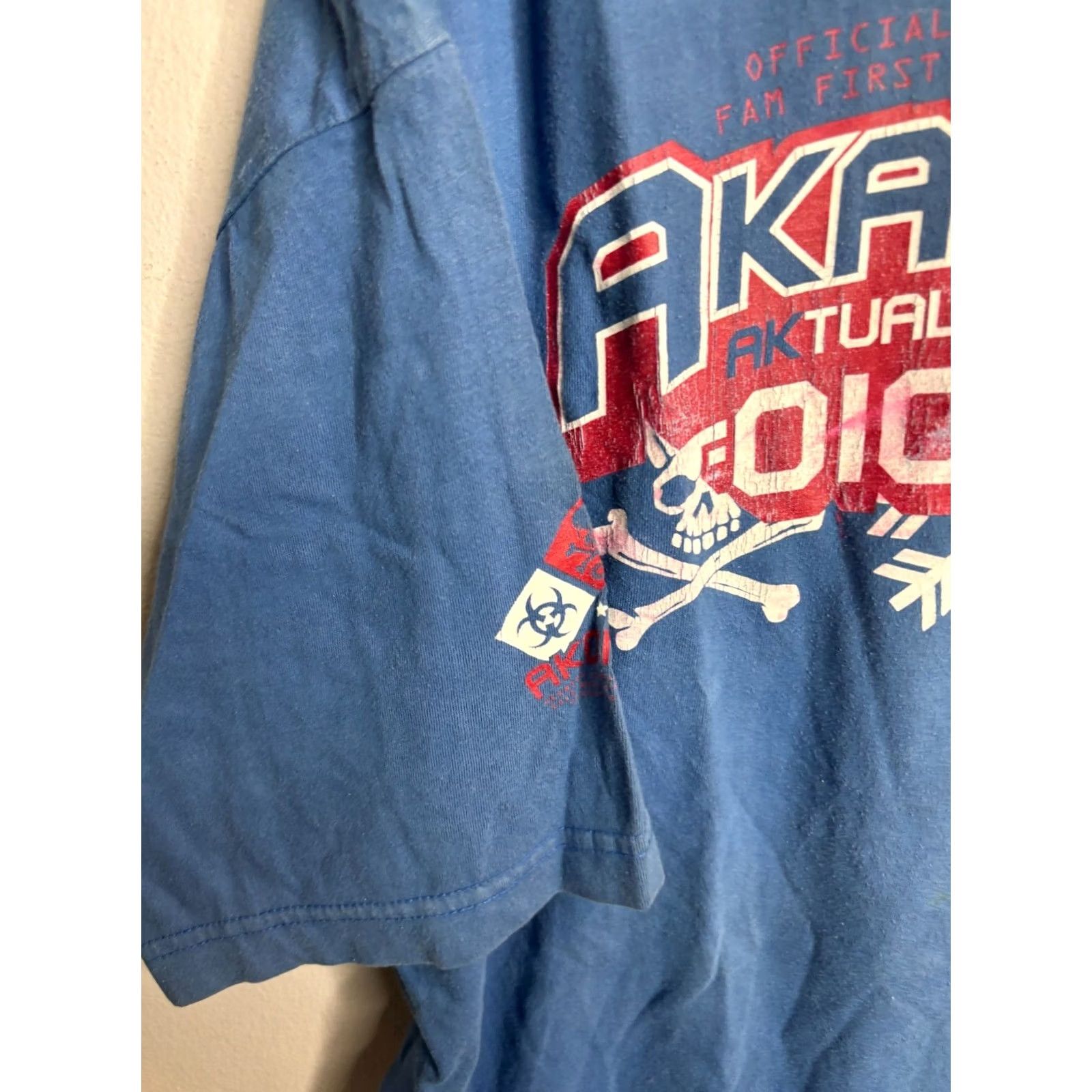 Akademiks VINTAGE Y2K Akademiks Crew Neck T-Shirt Mens Size 2XL Blue Size US XXL / EU 58 / 5 - 3 Thumbnail