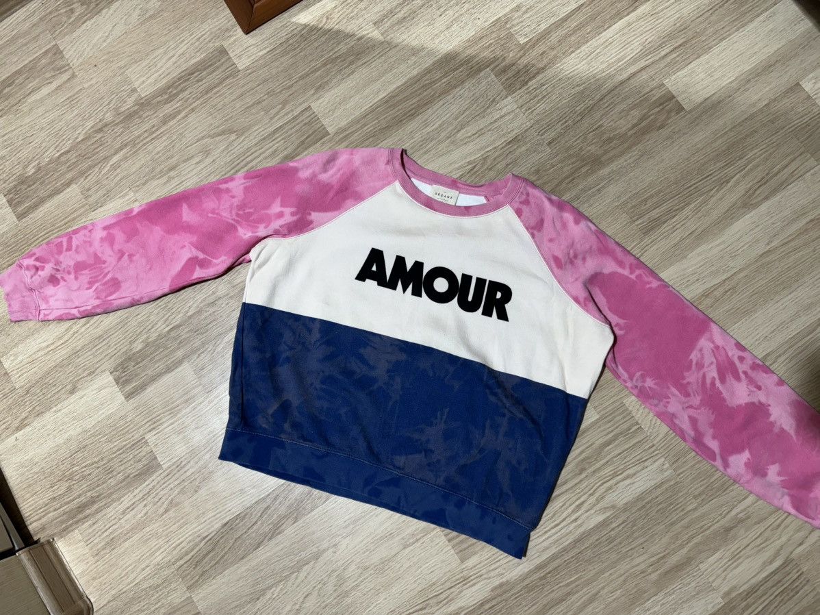 Designer × Sezane Sezane amour sweatshirt Size M / US 6-8 / IT 42-44 - 4 Thumbnail