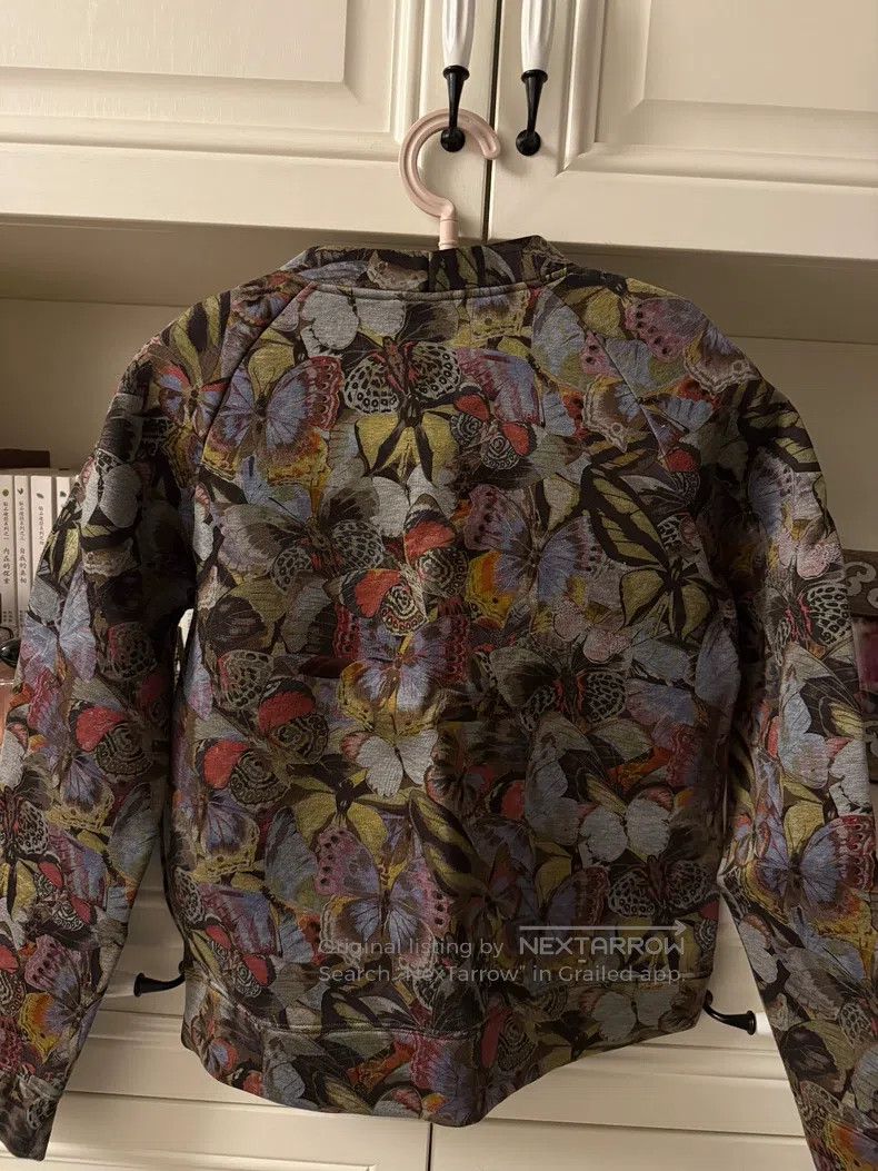 Valentino Valentino Butterfly print space cotton sweatshirt Size XS / US 0-2 / IT 36-38 - 2 Thumbnail