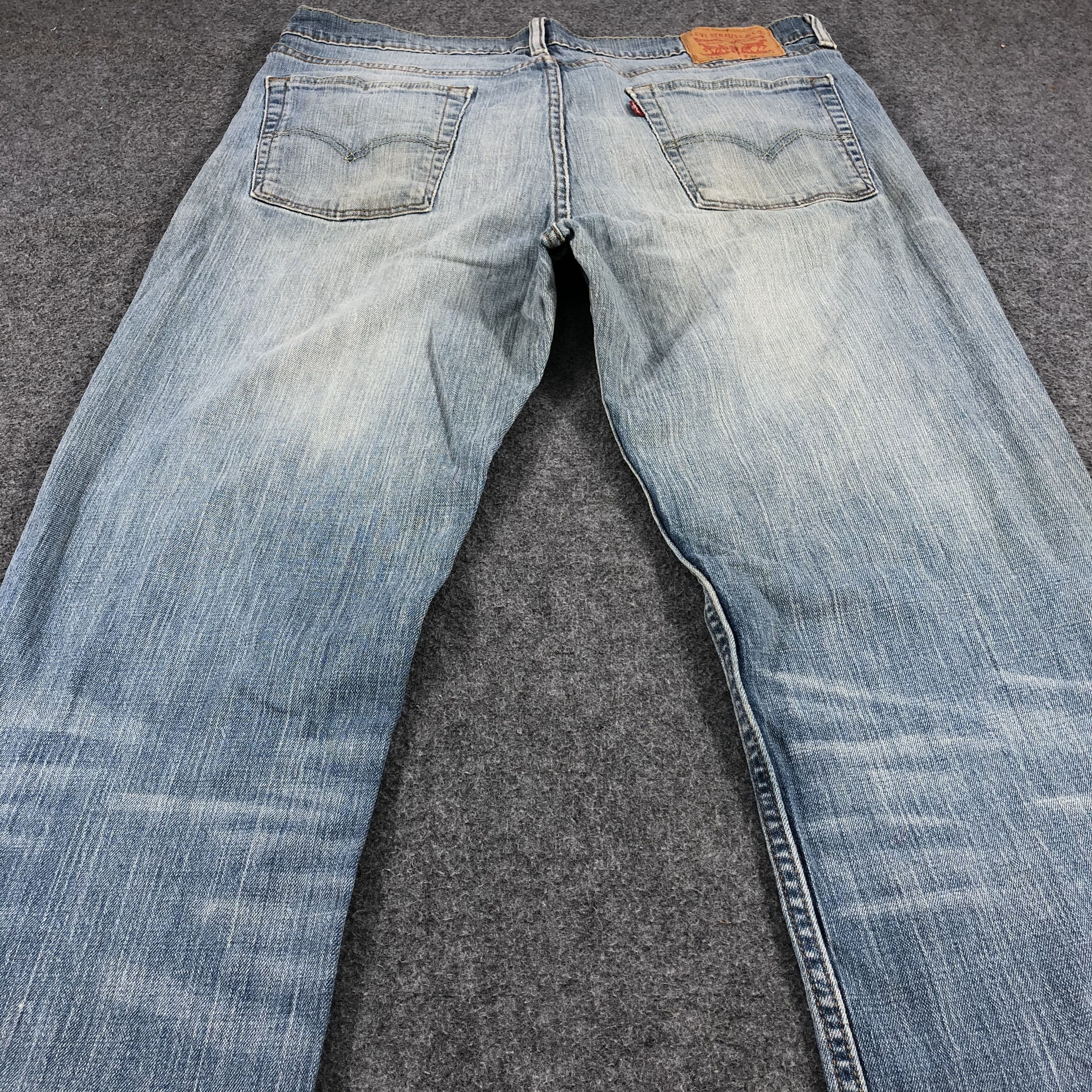 Levi's Rusty Vintage Levis 514 Jeans Stone Wash Denim-J1091 Size US 36 / EU 52 - 3 Thumbnail