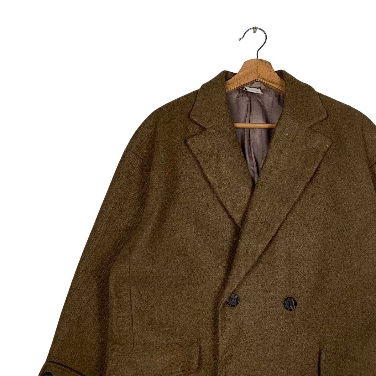 Japanese Brand Japanese Brand Casper John Double Breast Overcoat Size US S / EU 44-46 / 1 - 7 Thumbnail