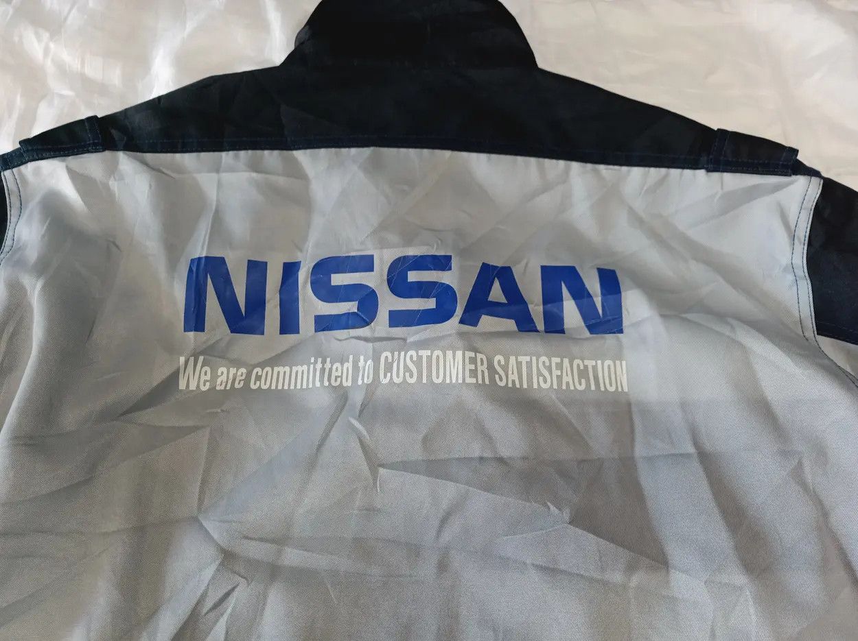 Japanese Brand NISSAN WORKWEAR JACKET. Size US L / EU 52-54 / 3 - 7 Thumbnail